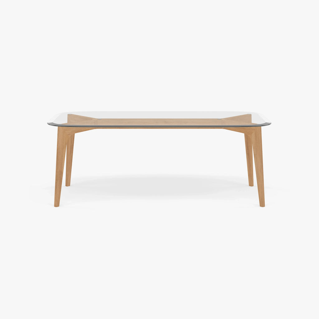 Hilda Dining Table 79" x 35" Solid American Oak