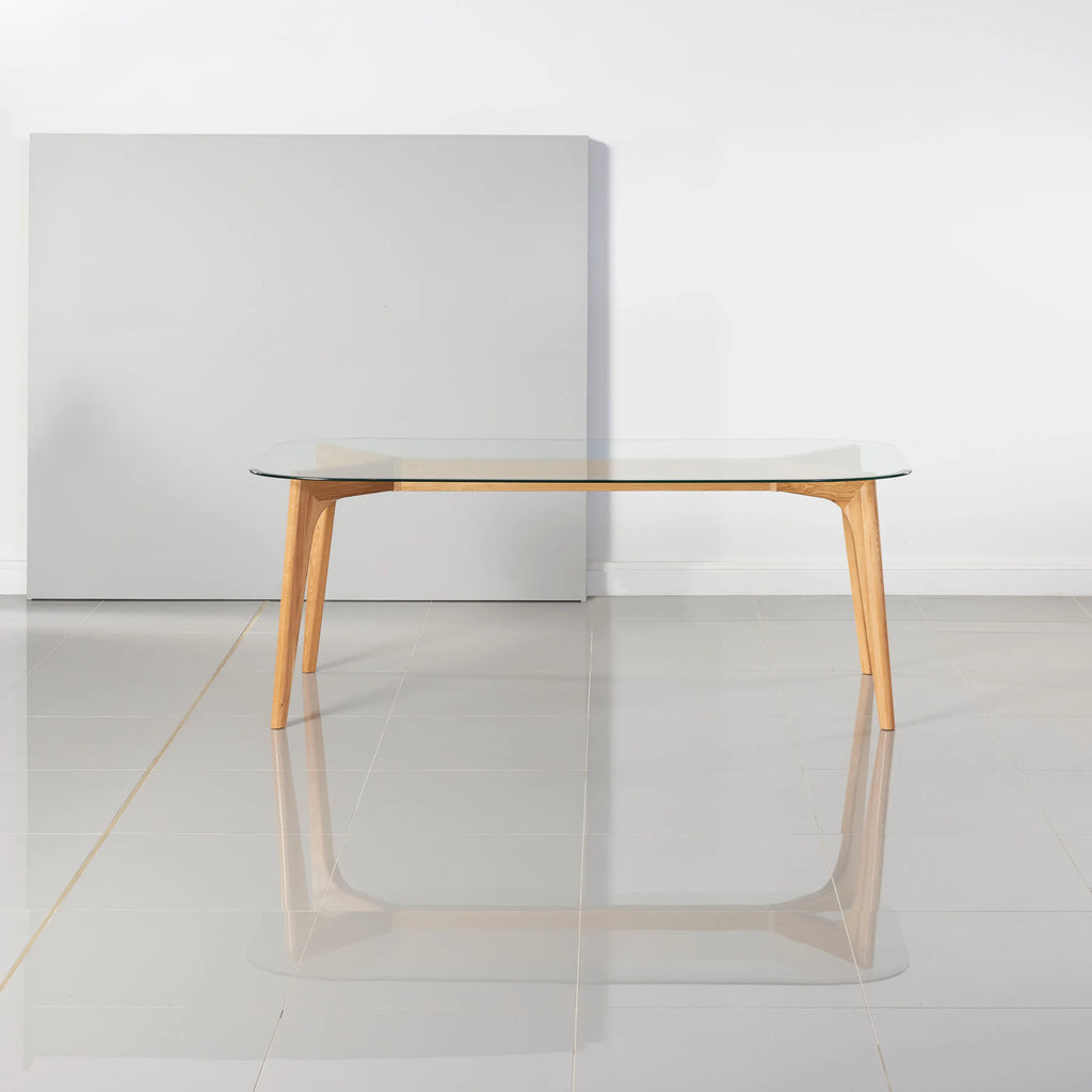 Hilda Dining Table 79" x 35" Solid American Oak