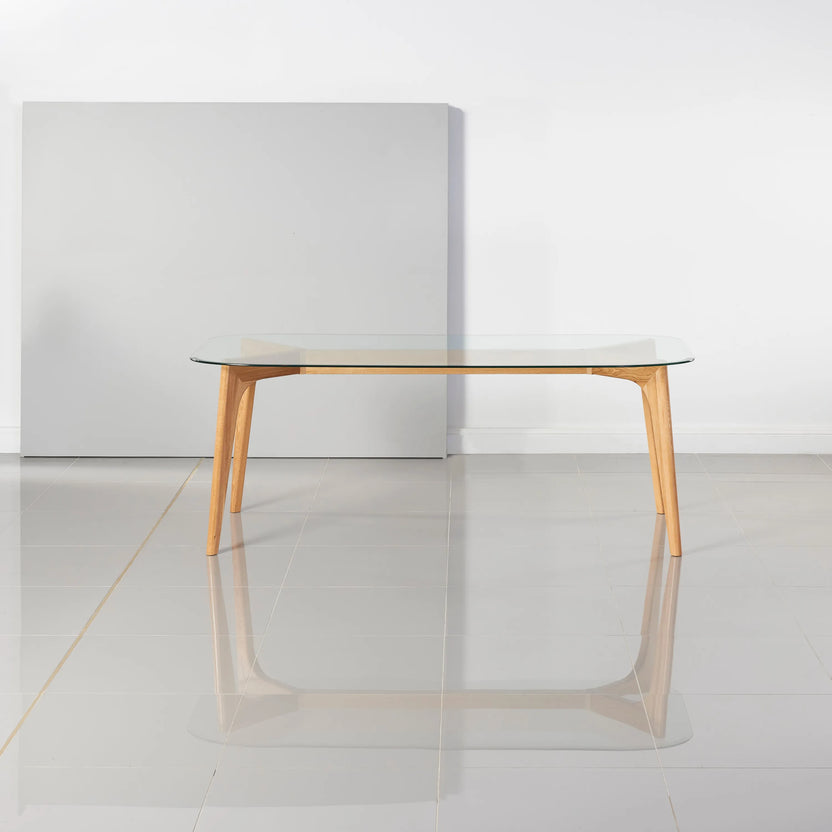 Hilda Dining Table 79" x 35" Solid American Oak