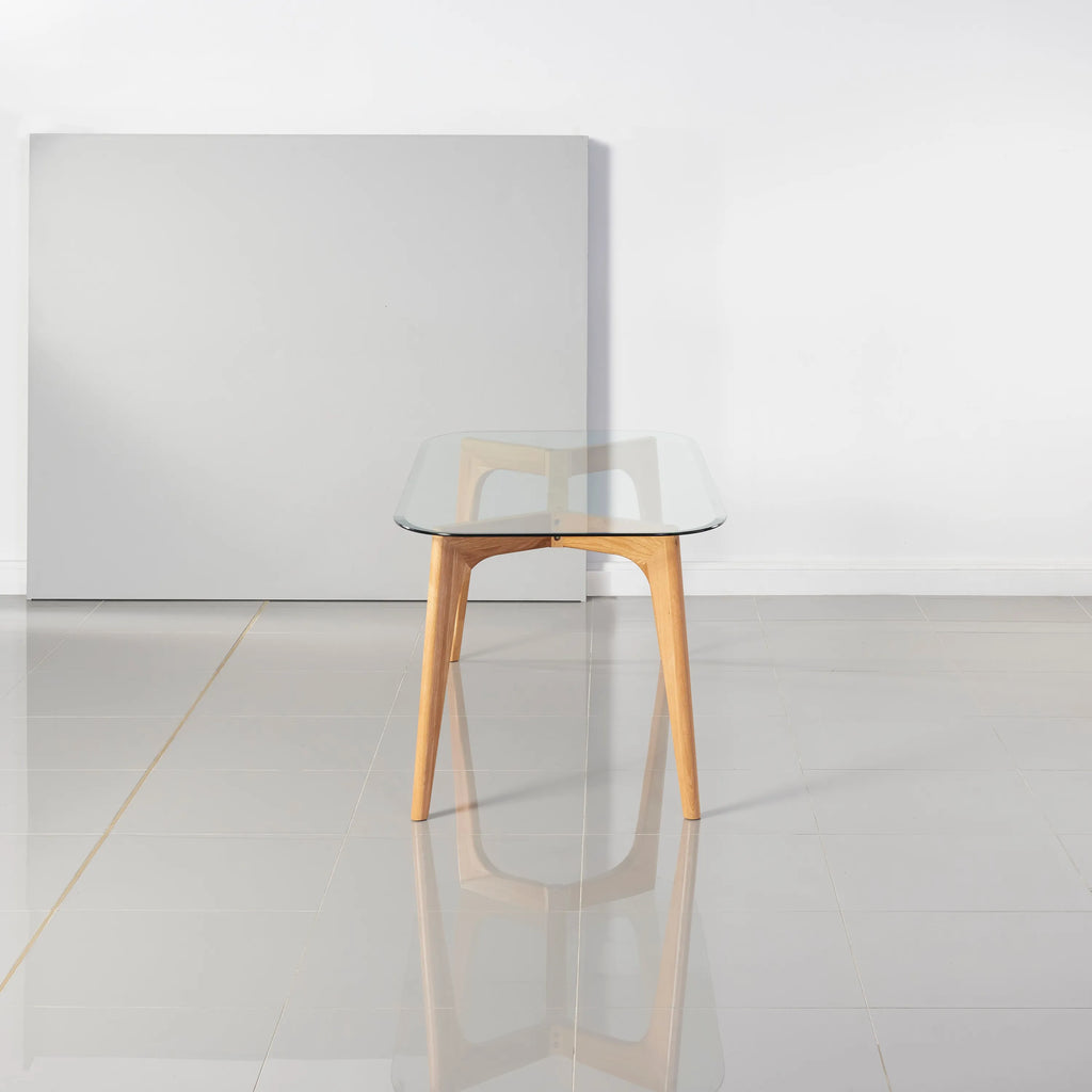 Hilda Dining Table 79" x 35" Solid American Oak