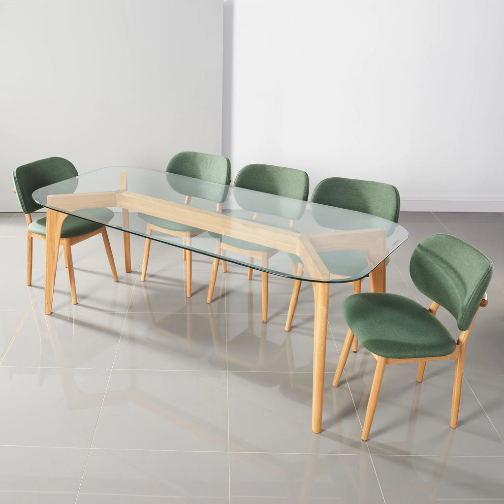 Hilda Dining Table 79" x 35" Solid American Oak