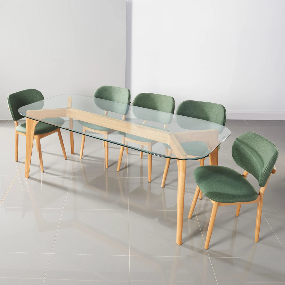 Hilda Dining Table 79" x 35" Solid American Oak