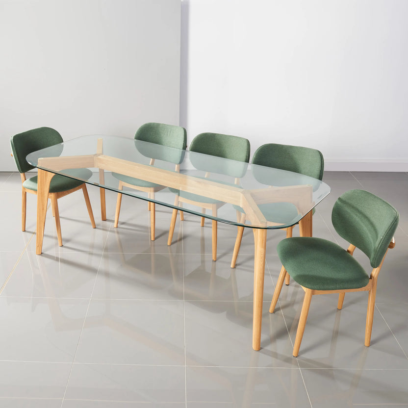 Hilda Dining Table 79" x 35" Solid American Oak