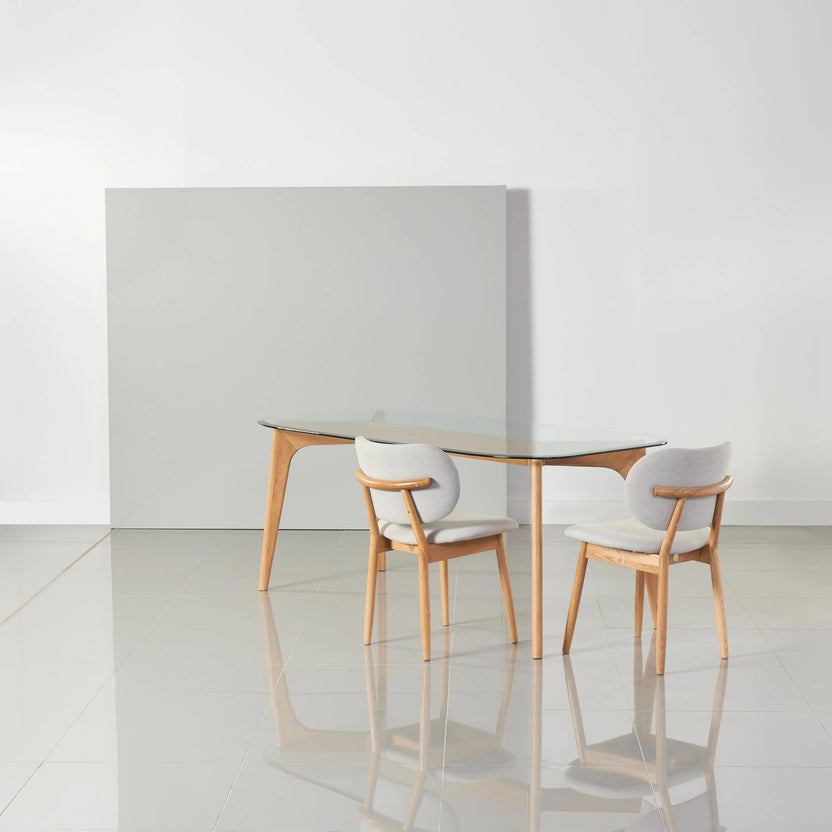 Hilda Dining Table 79" x 35" Solid American Oak