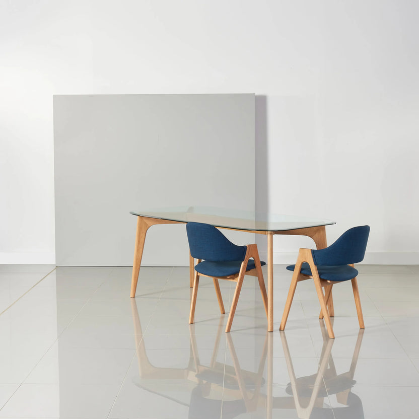 Hilda Dining Table 79" x 35" Solid American Oak