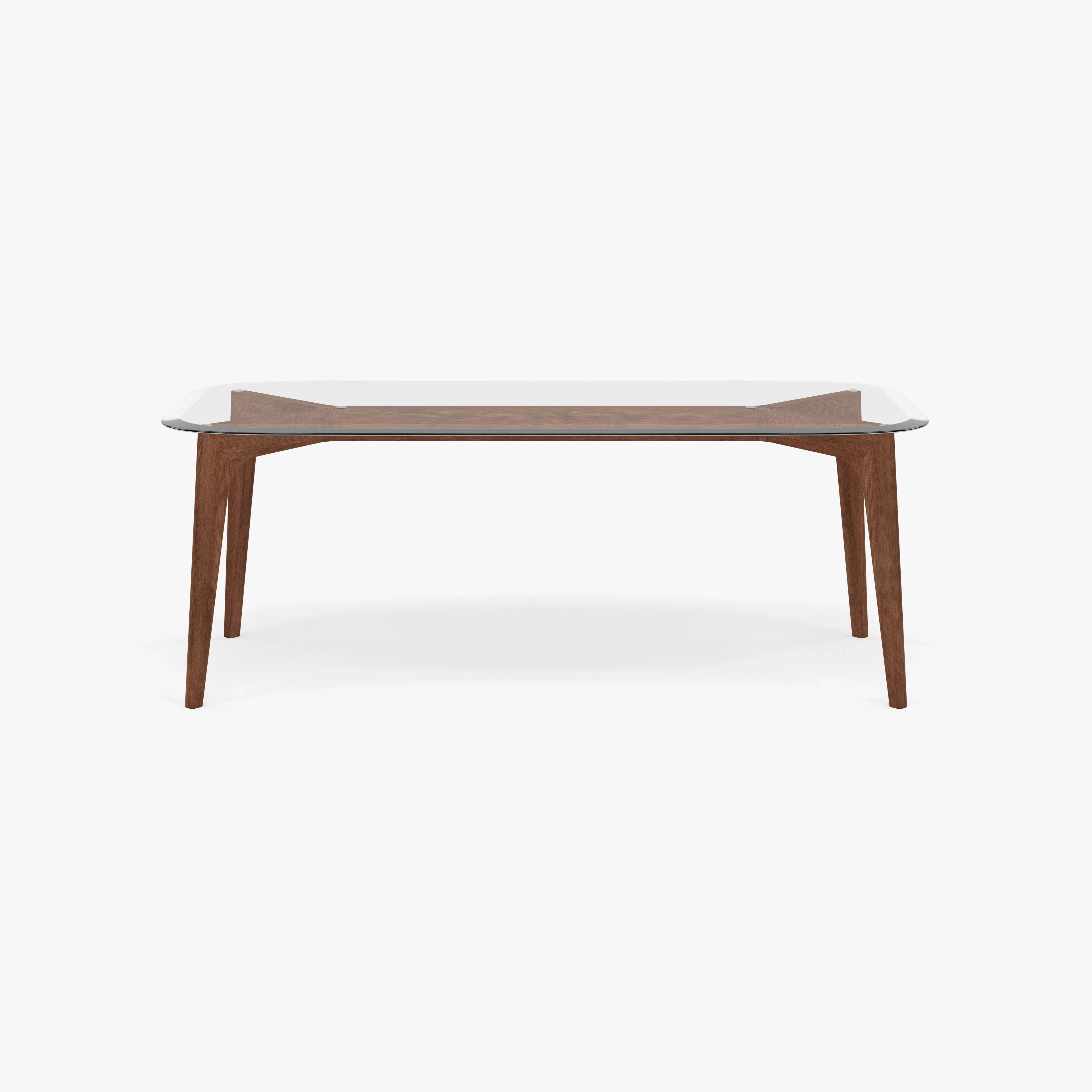 Hilda Dining Table 79" x 35" Solid American Walnut