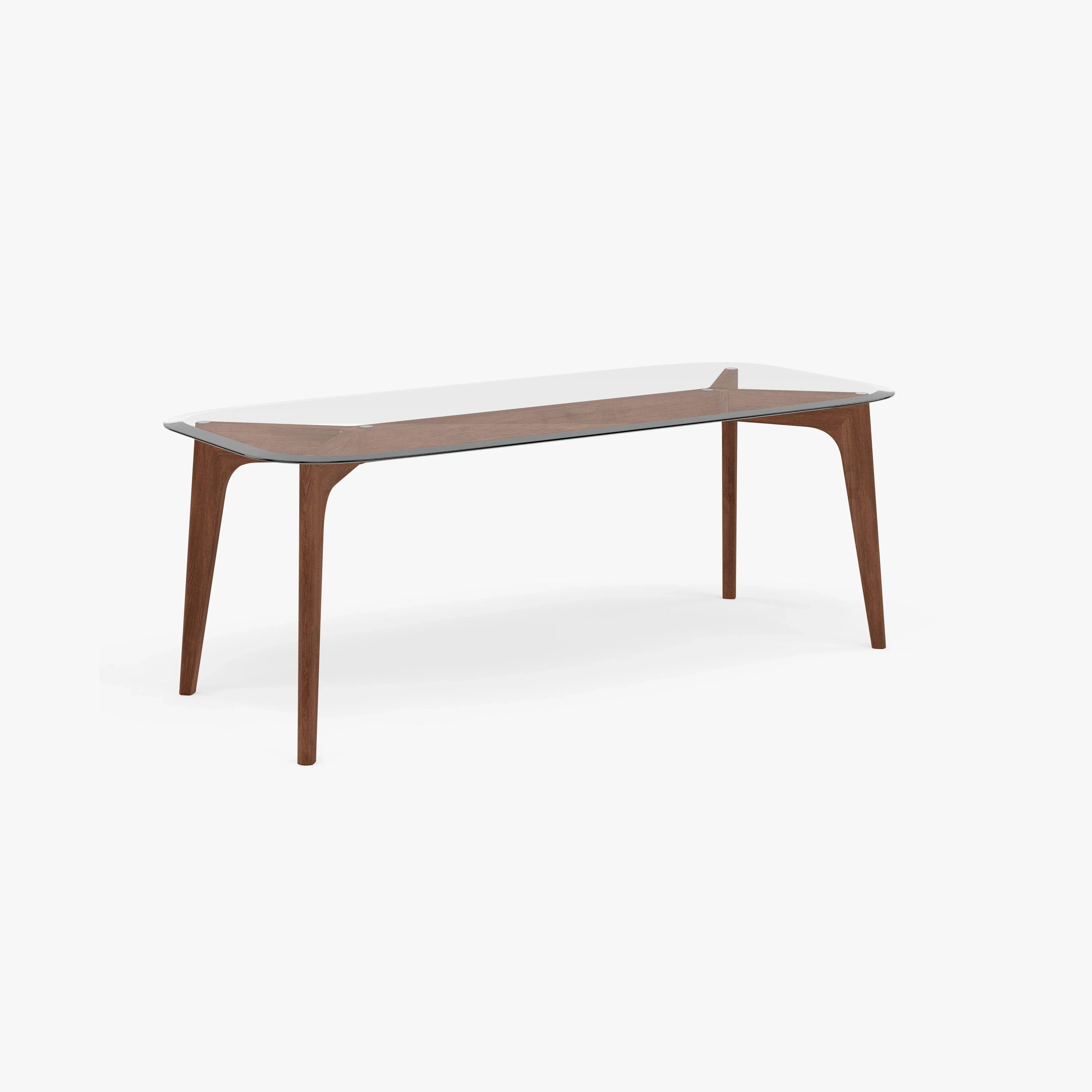 Hilda Dining Table 79" x 35" Solid American Walnut