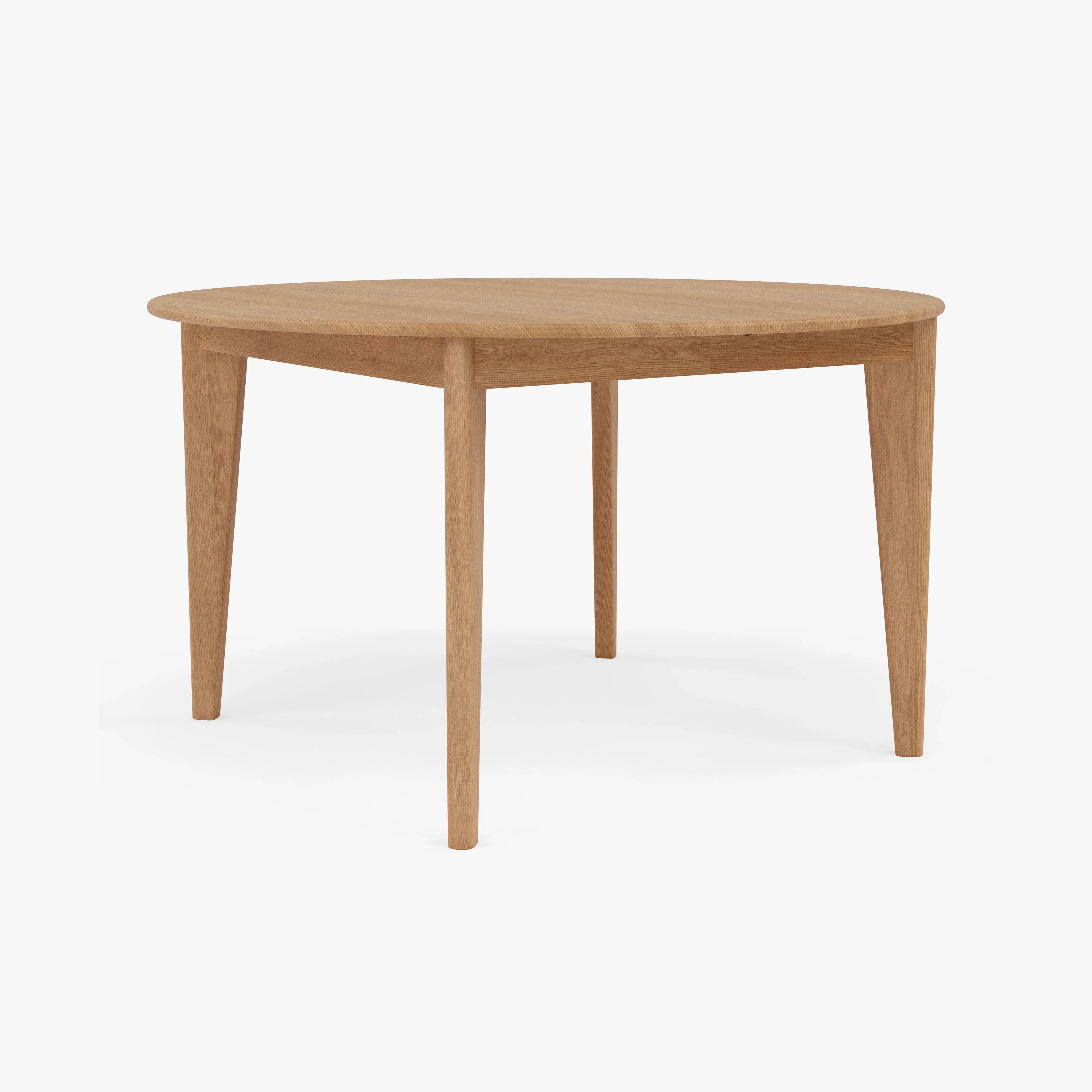Jackson Dining Table Round Extendable 51-67" x 51" Solid American Oak