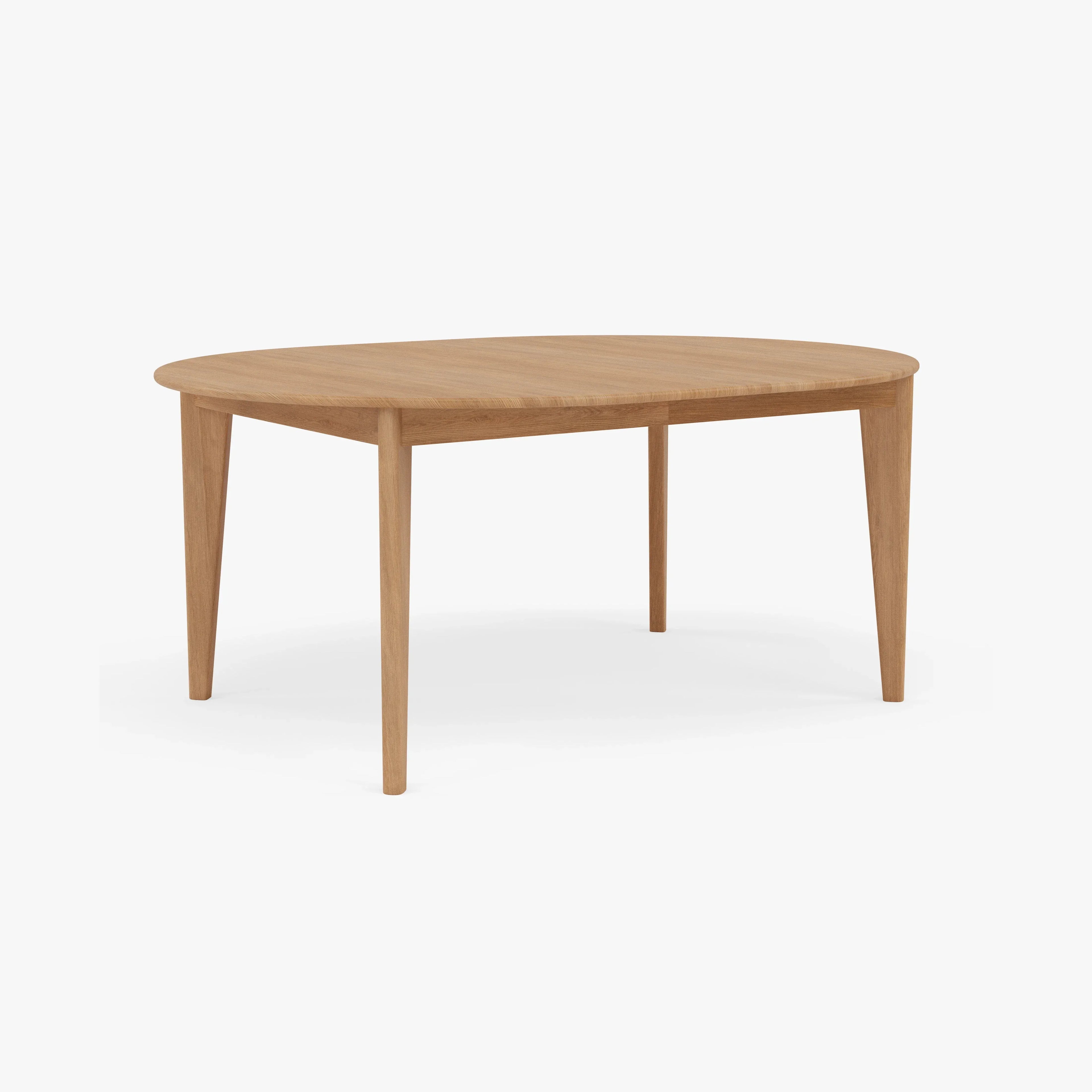 Jackson Dining Table Round Extendable 51-67" x 51" Solid American Oak