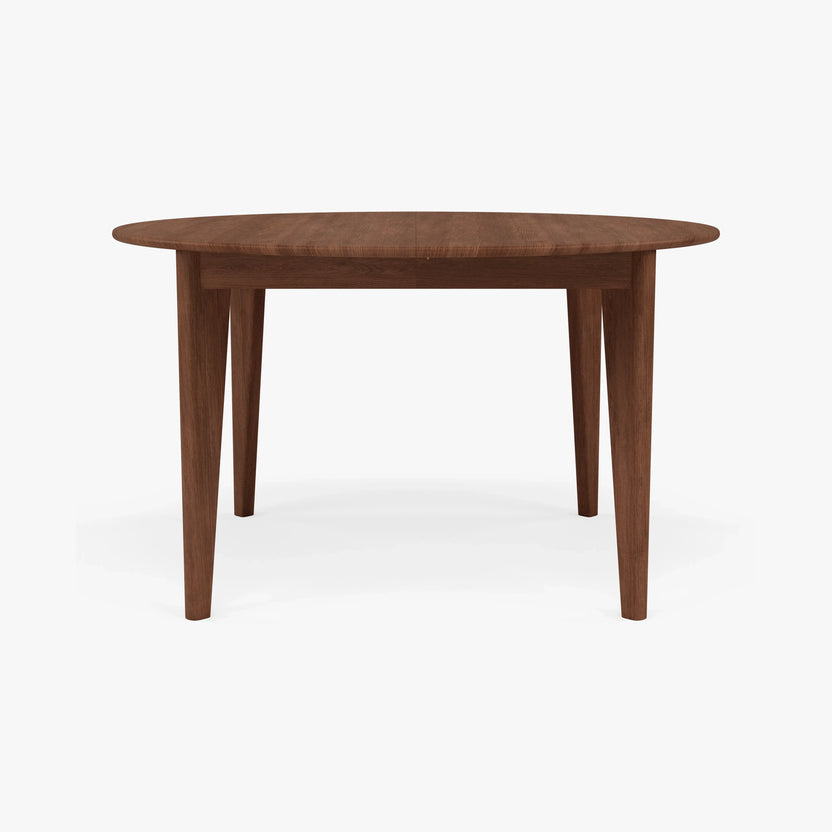 Jackson Dining Table Round Extendable 51-67" x 51" Solid American Walnut