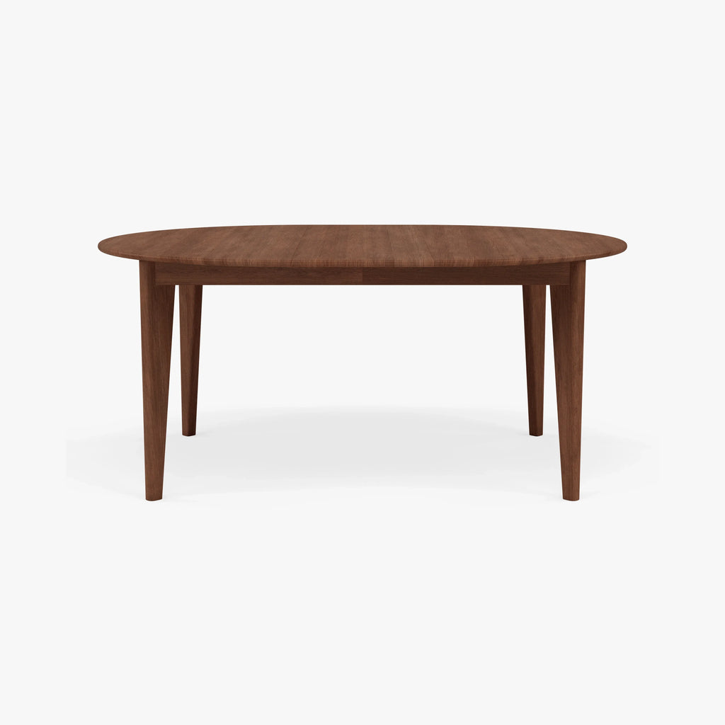 Jackson Dining Table Round Extendable 51-67" x 51" Solid American Walnut