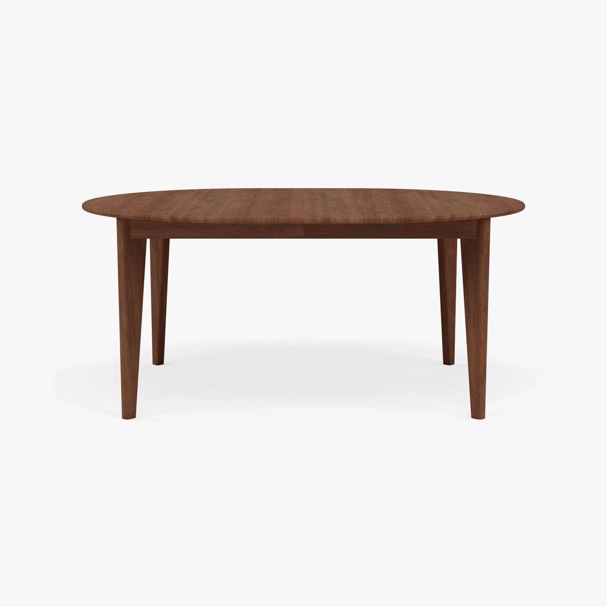 Jackson Dining Table Round Extendable 51-67" x 51" Solid American Walnut