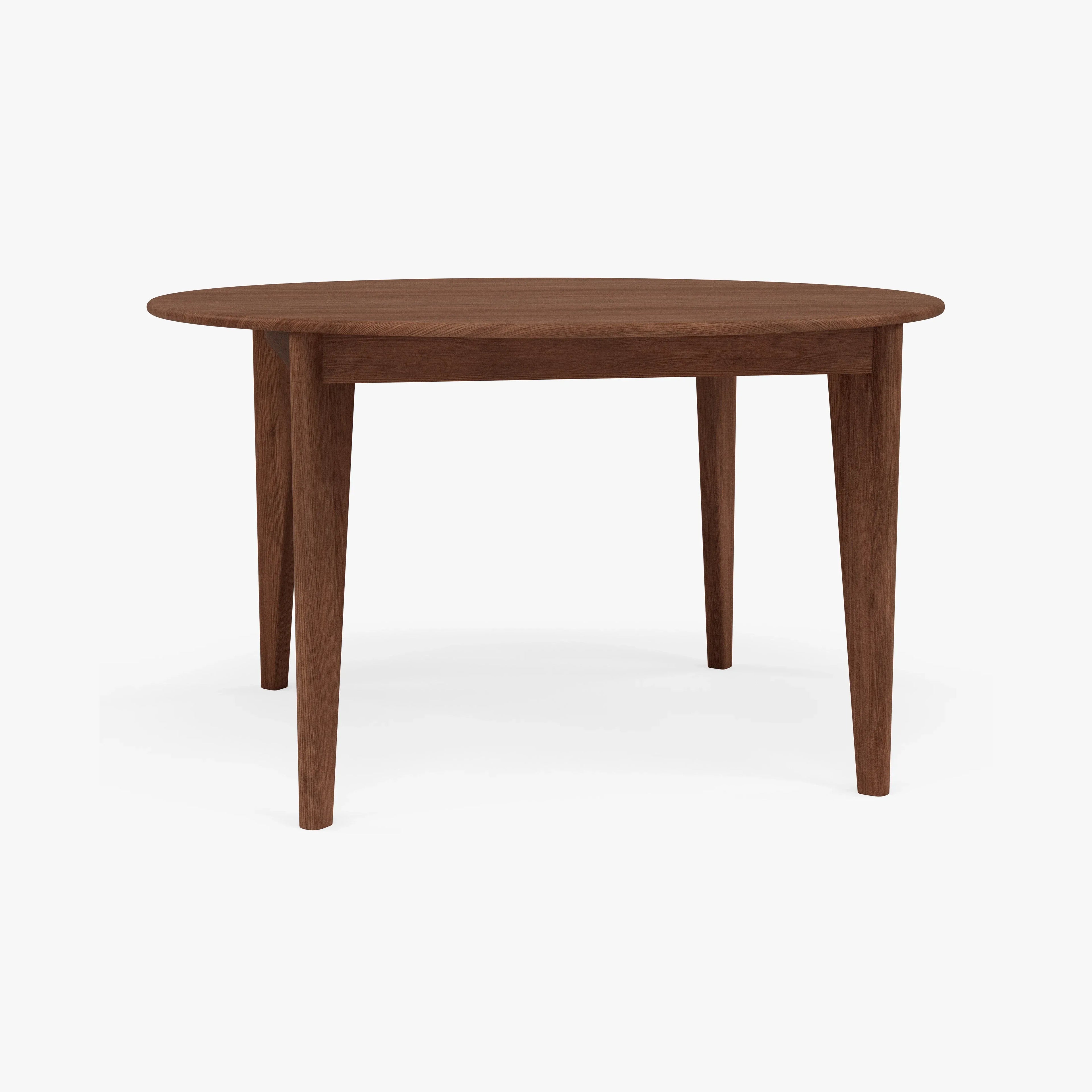 Jackson Dining Table Round Extendable 51-67" x 51" Solid American Walnut