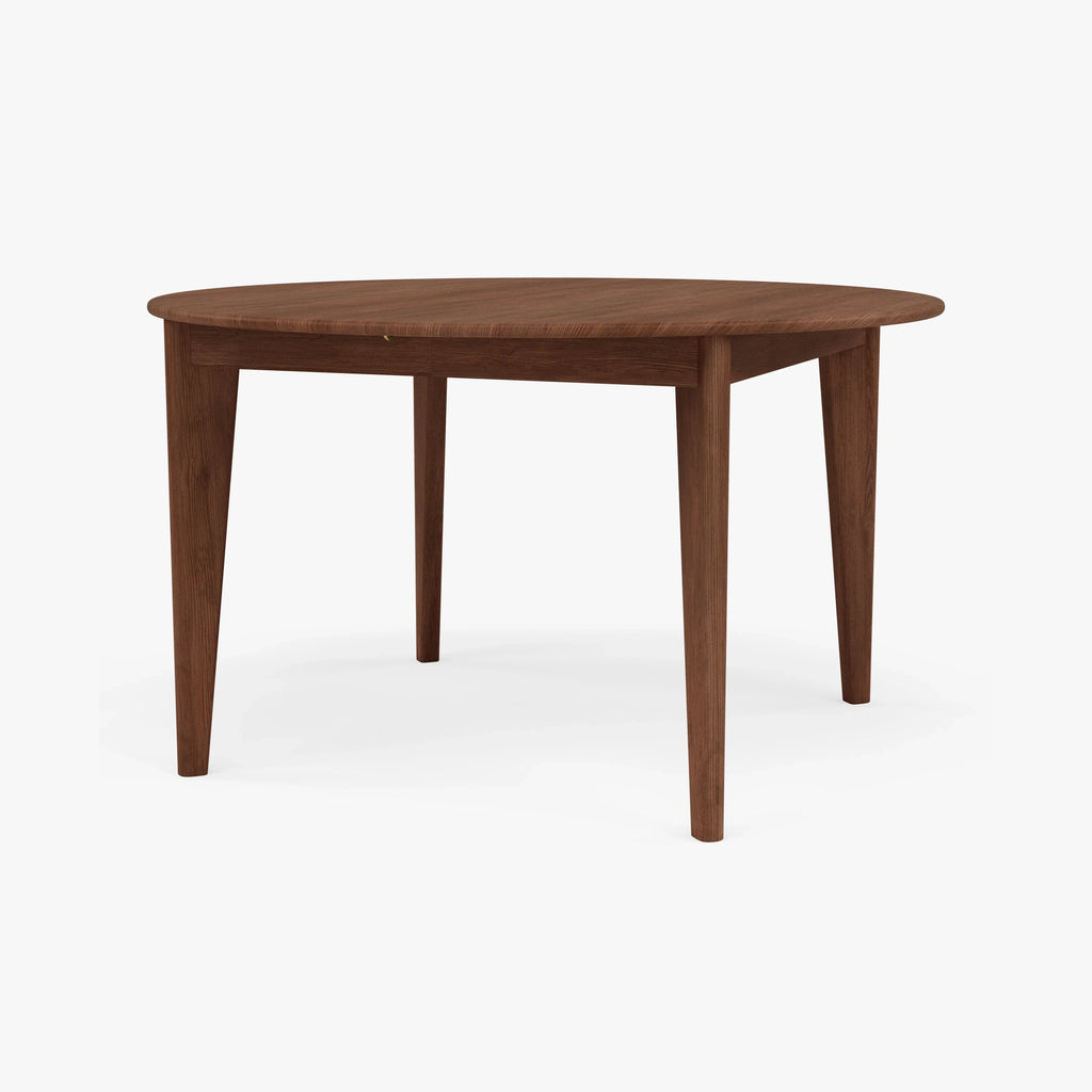 Jackson Dining Table Round Extendable 51-67" x 51" Solid American Walnut