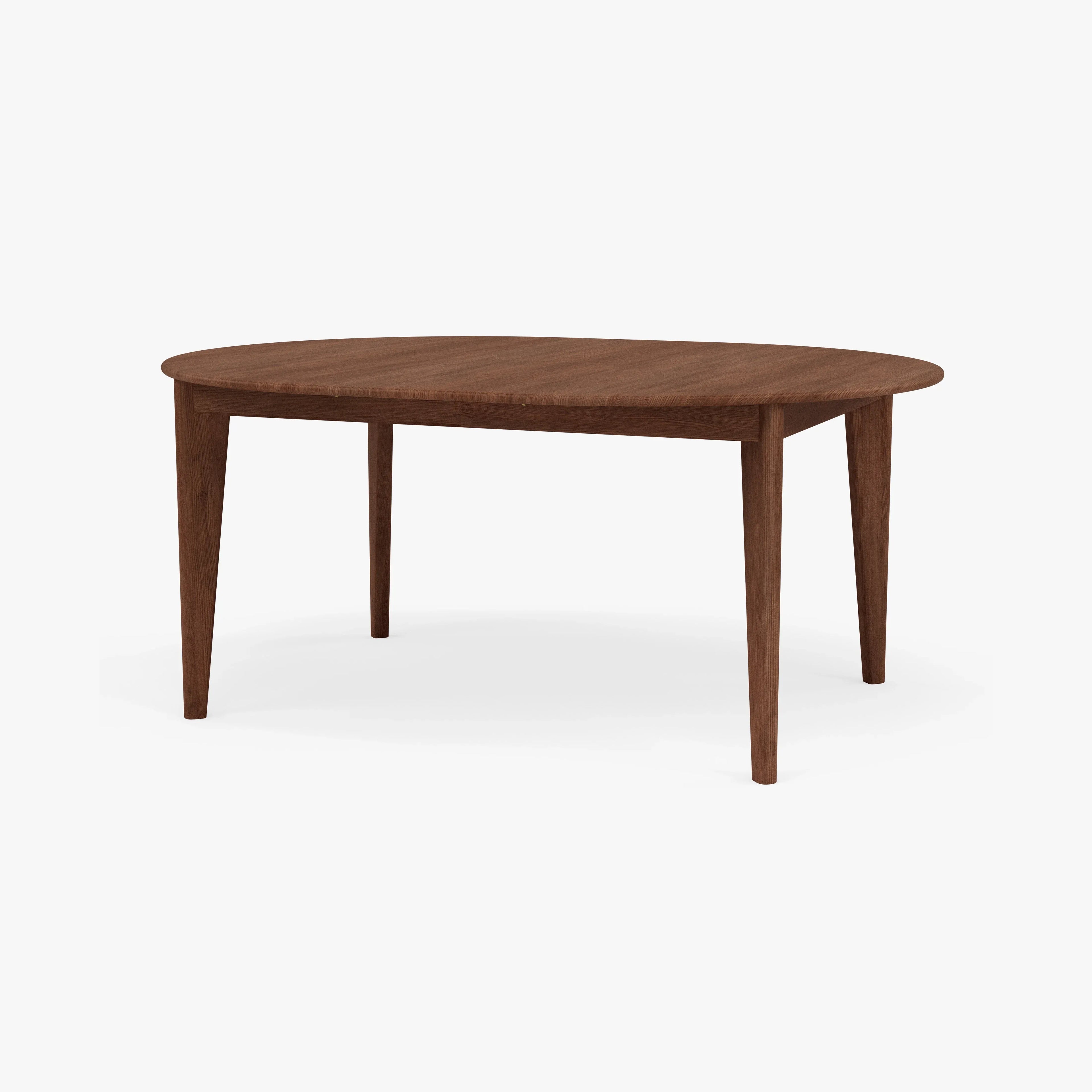 Jackson Dining Table Round Extendable 51-67" x 51" Solid American Walnut