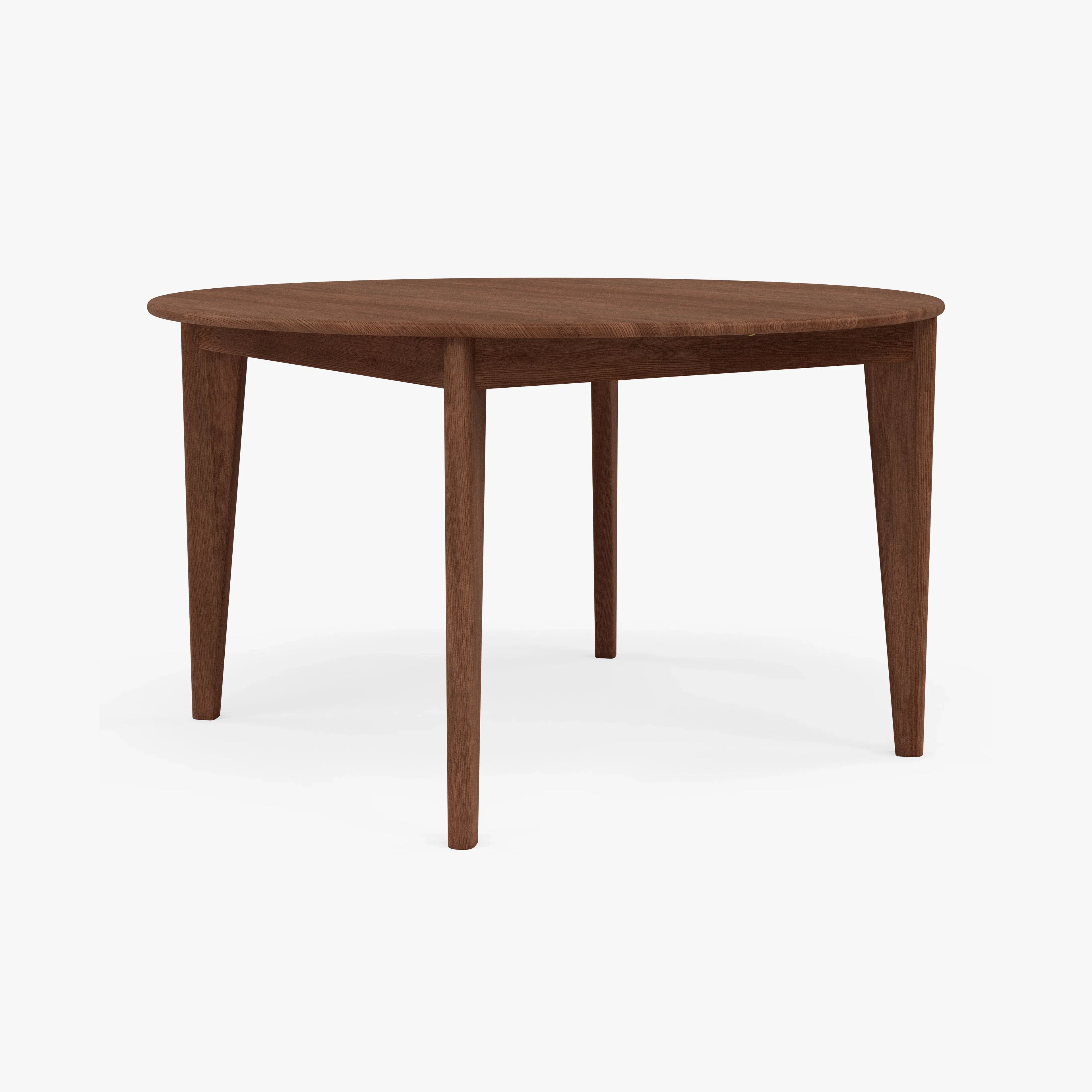 Jackson Dining Table Round Extendable 51-67" x 51" Solid American Walnut