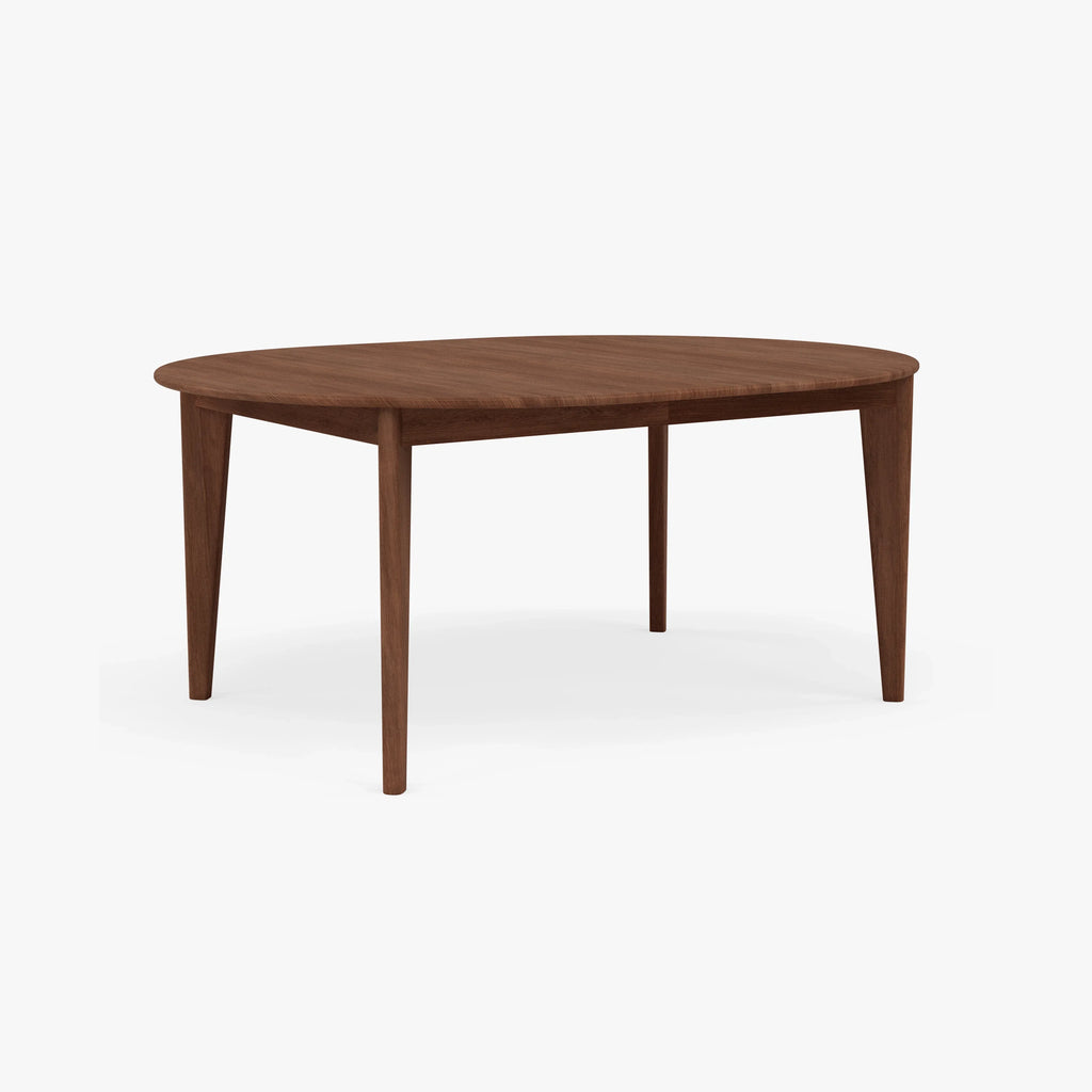 Jackson Dining Table Round Extendable 51-67" x 51" Solid American Walnut
