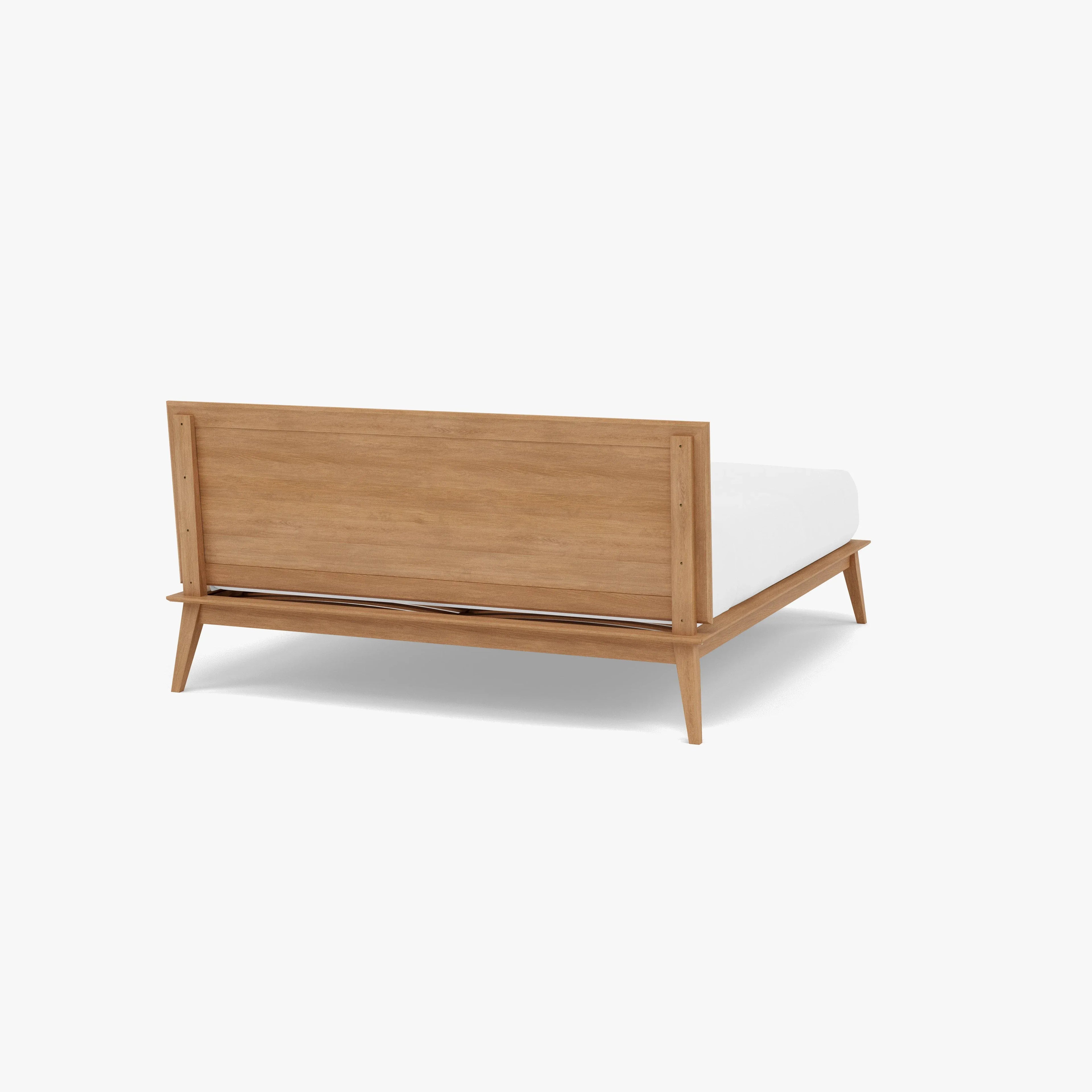 Jolanda Bed Frame King Solid American Oak