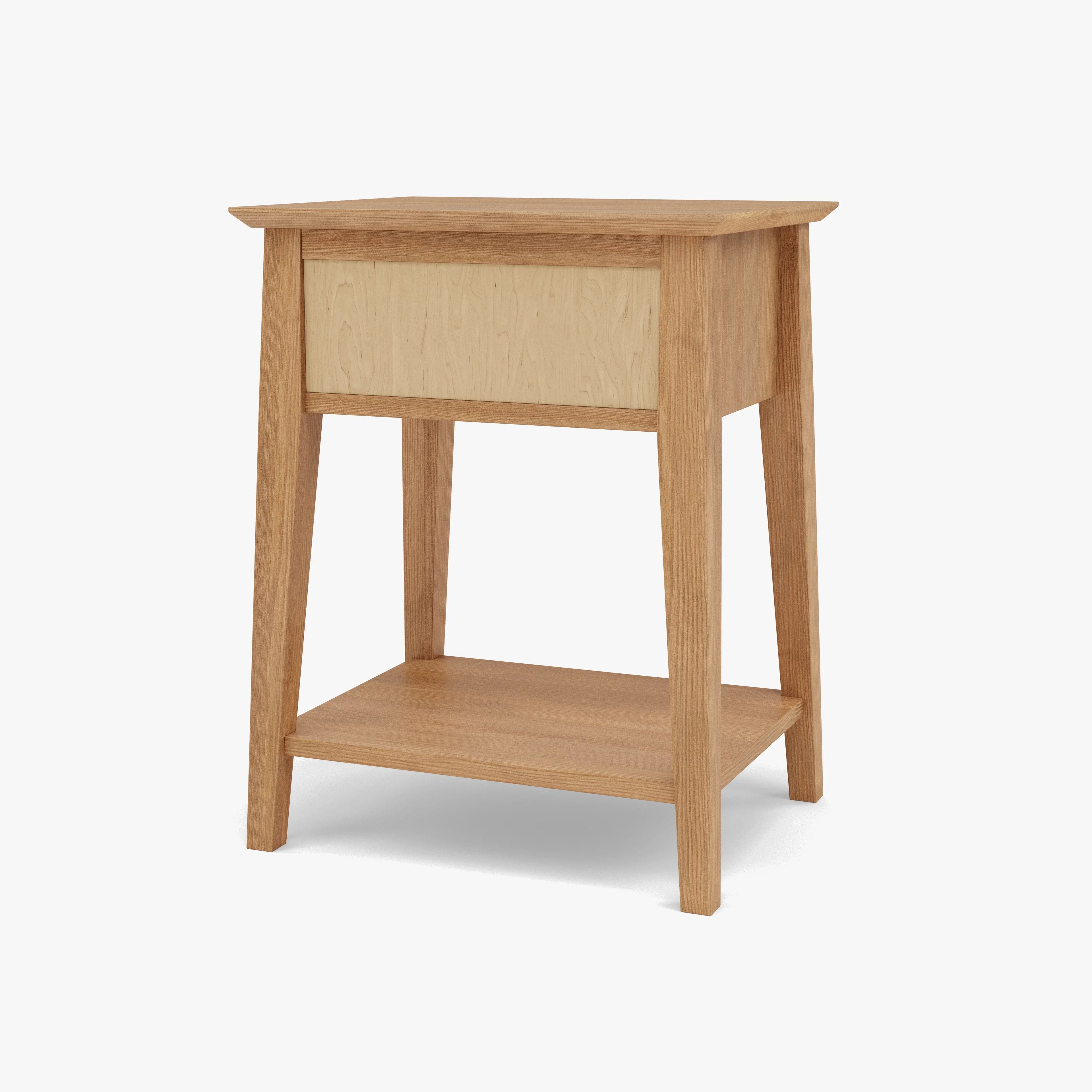 Jolanda Nightstand 1 Drawer 20" x 16" Solid American Oak