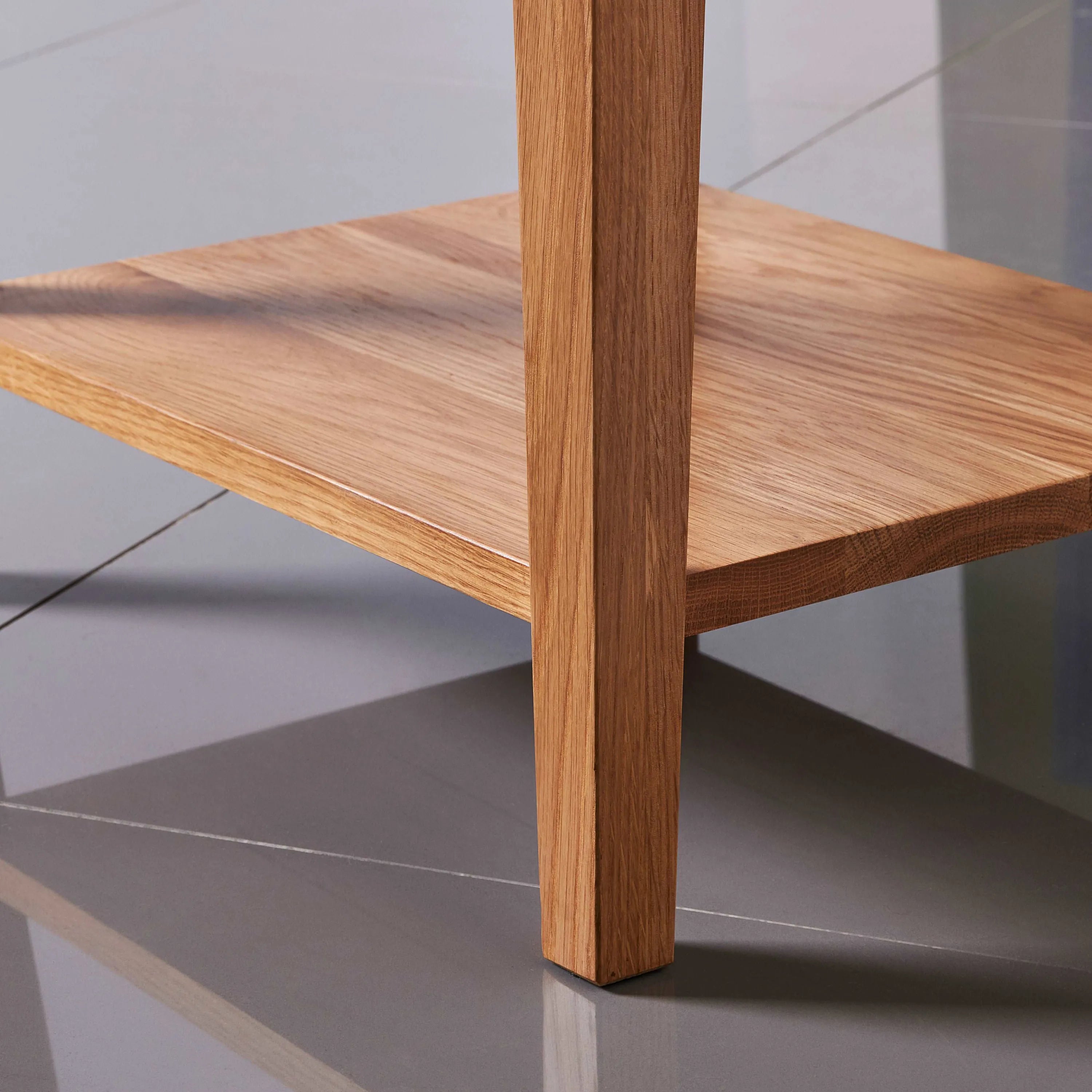 Jolanda Nightstand 1 Drawer 20" x 16" Solid American Oak