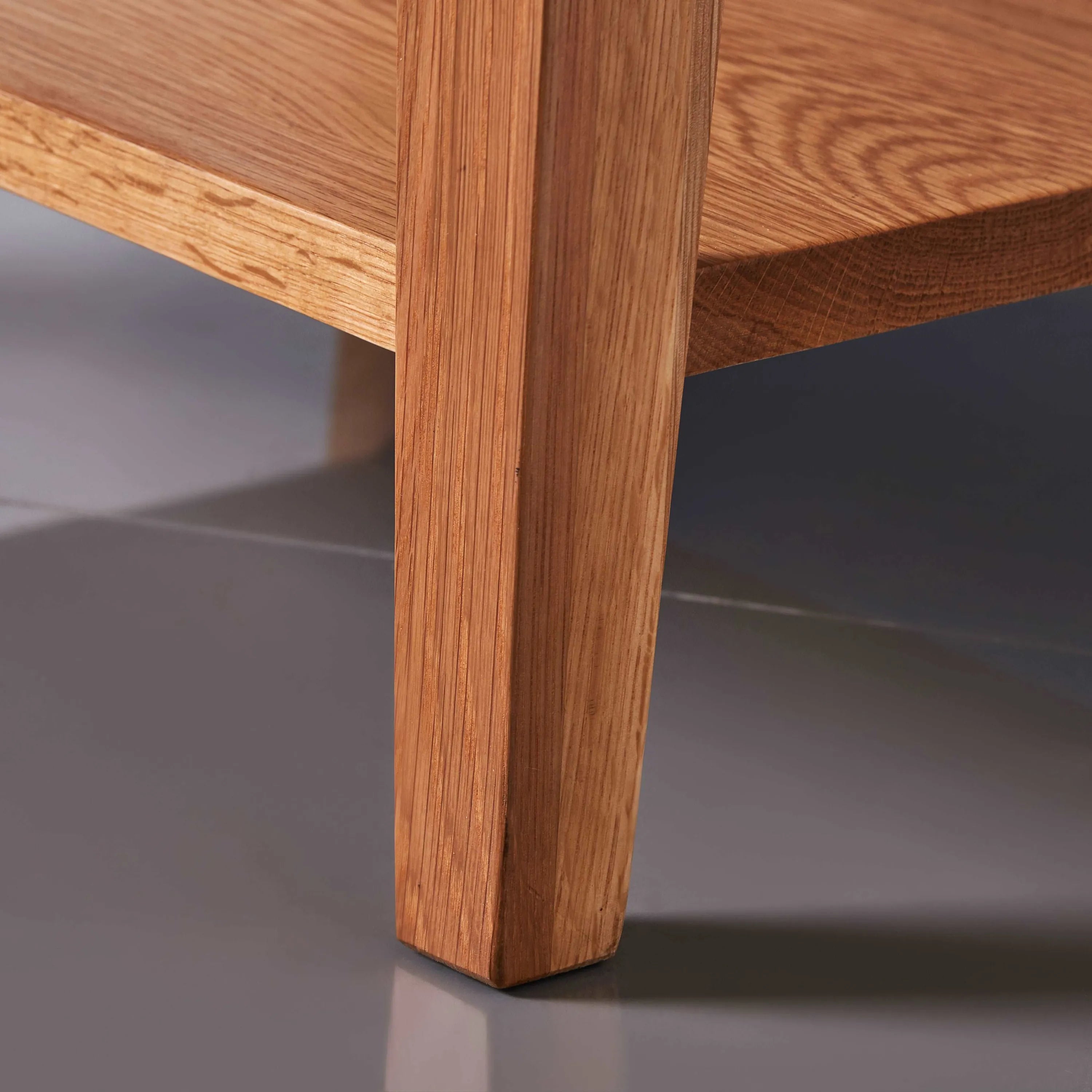 Jolanda Nightstand 2 Drawers 20" x 16" Solid American Oak