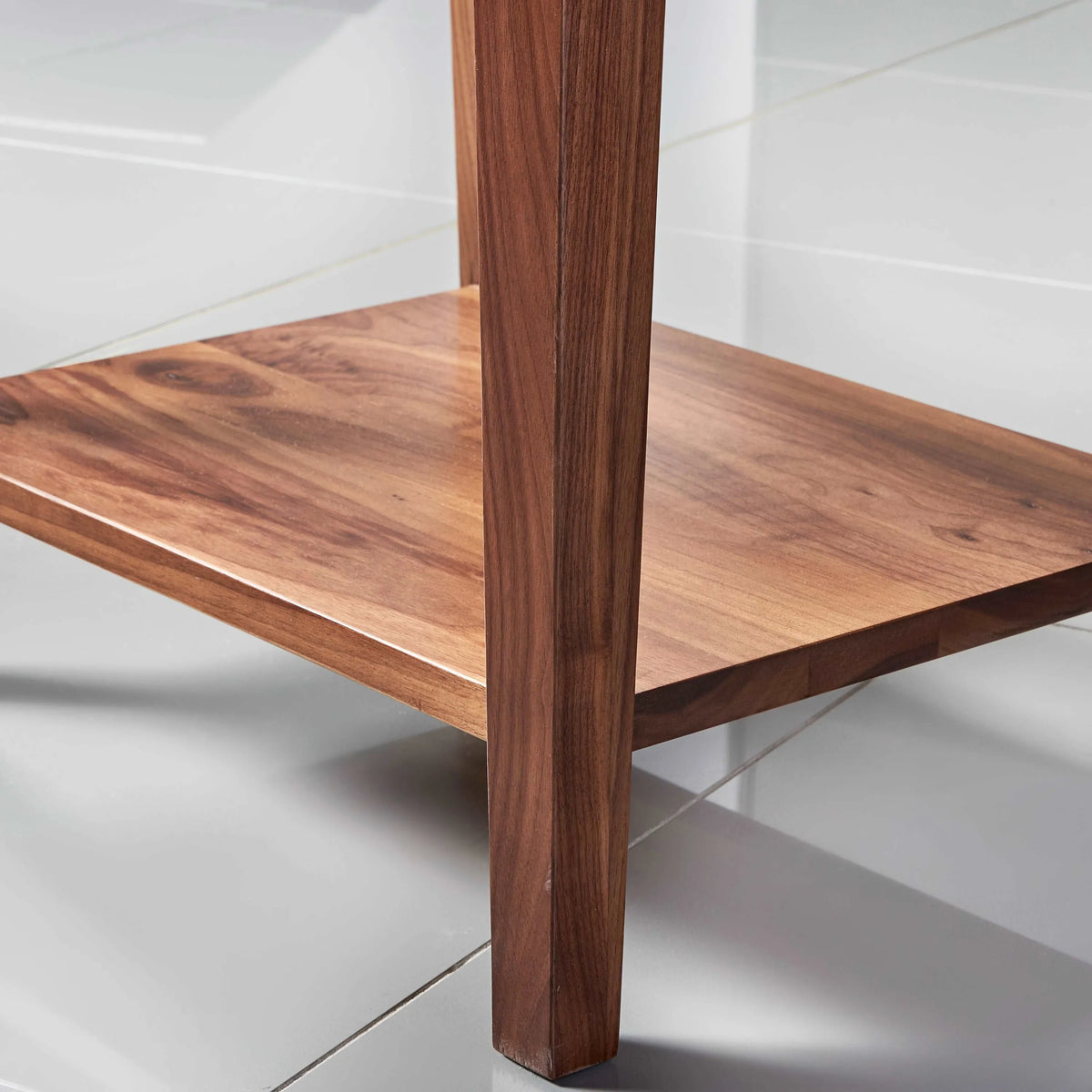 Jolanda Nightstand 2 Drawers 20" x 16" Solid American Walnut