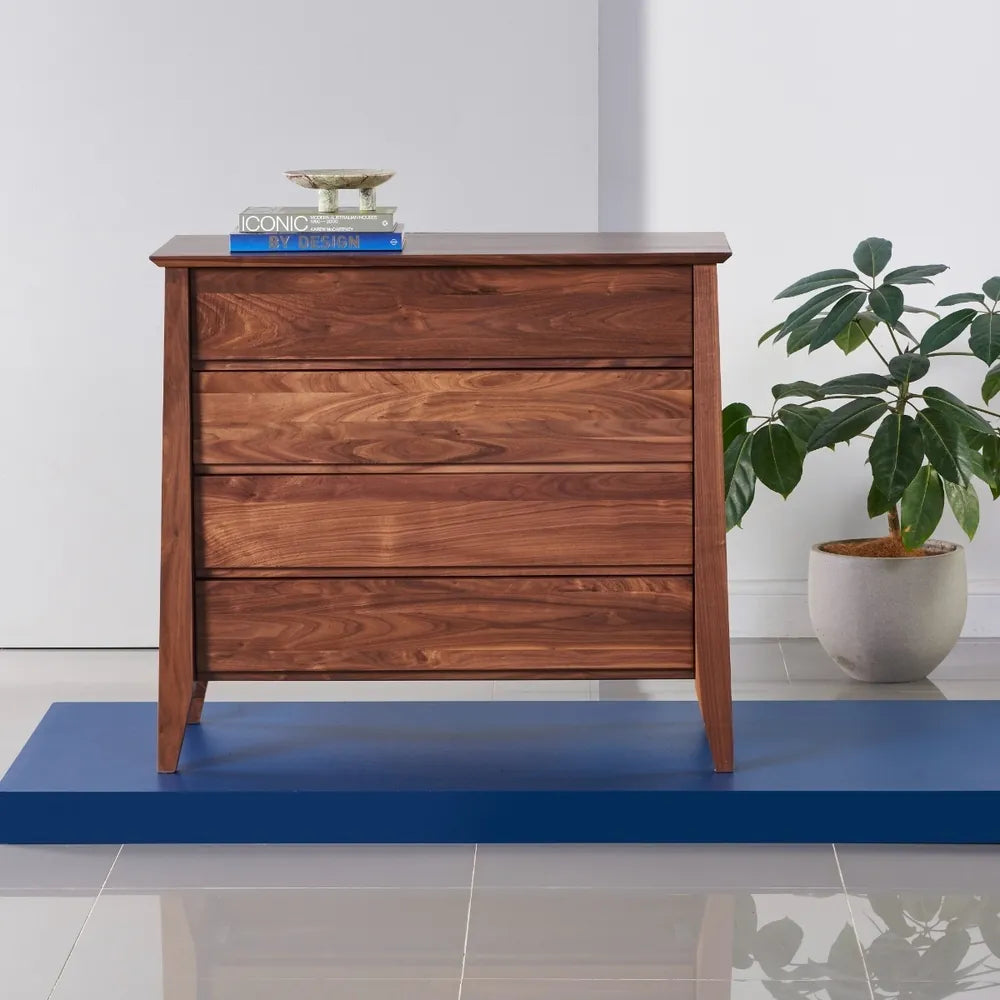 Jolanda Dresser 4 Drawers 39" x 20" Solid American Walnut