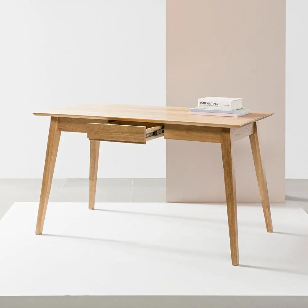 Jolanda Office Desk 51" x 28" Solid American Oak