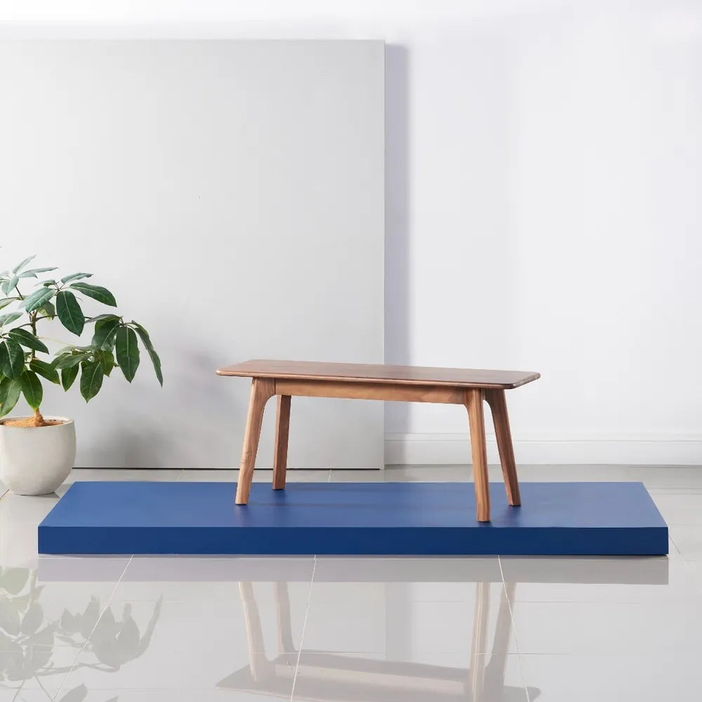 Magnus Bench 43" x 14" Solid American Walnut