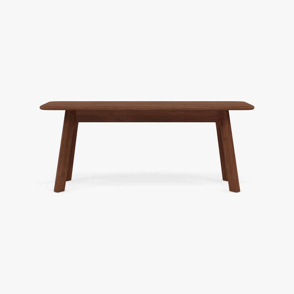 Magnus Bench 43" x 14" Solid American Walnut