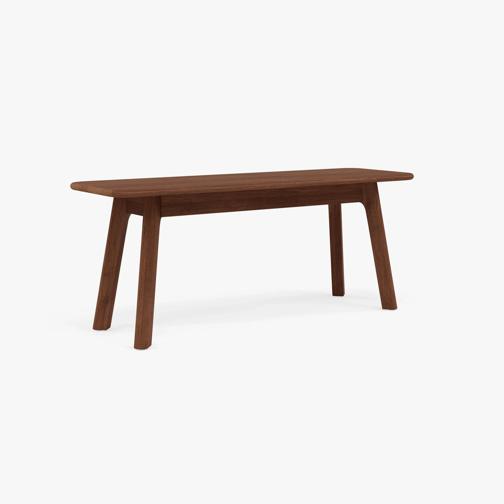 Magnus Bench 43" x 14" Solid American Walnut