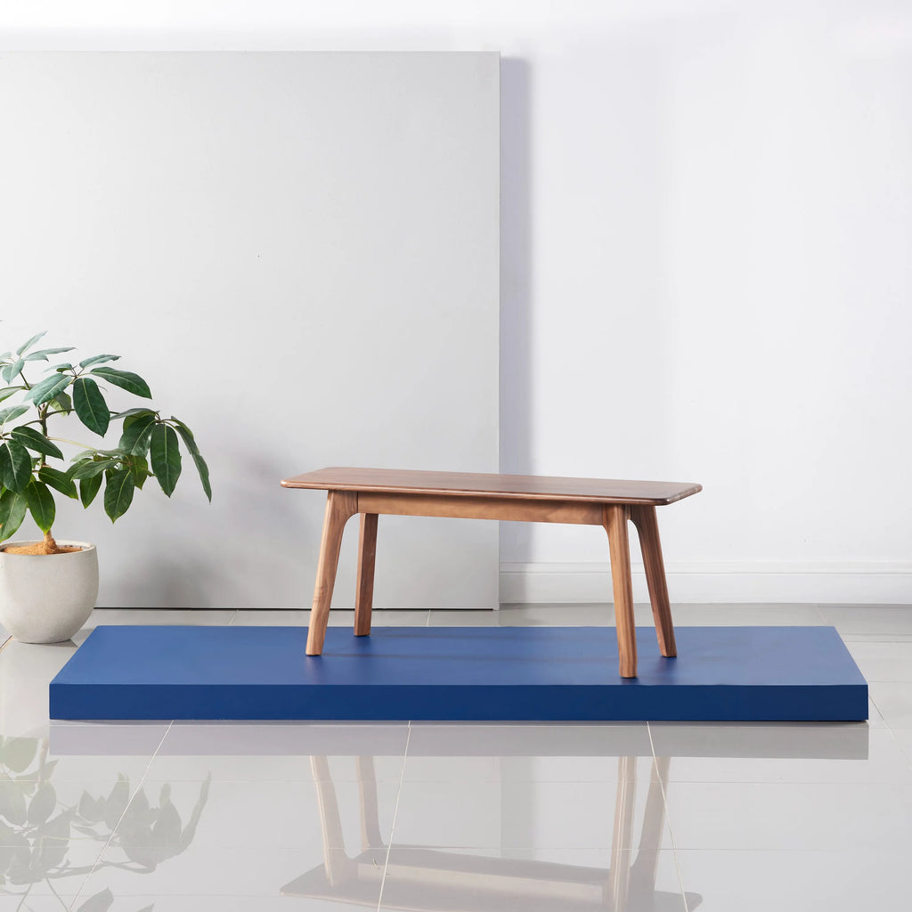 Magnus Bench 43" x 14" Solid American Walnut