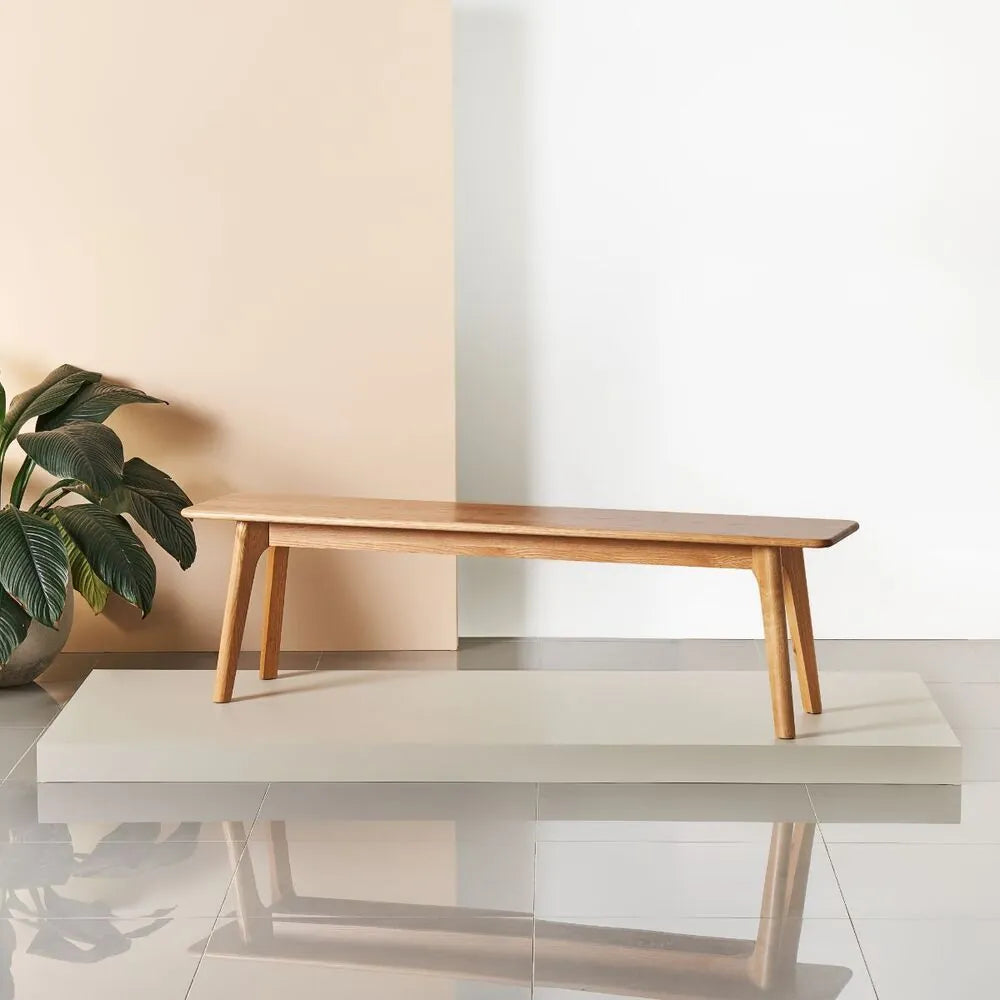 Magnus Bench 63" x 14" Solid American Oak