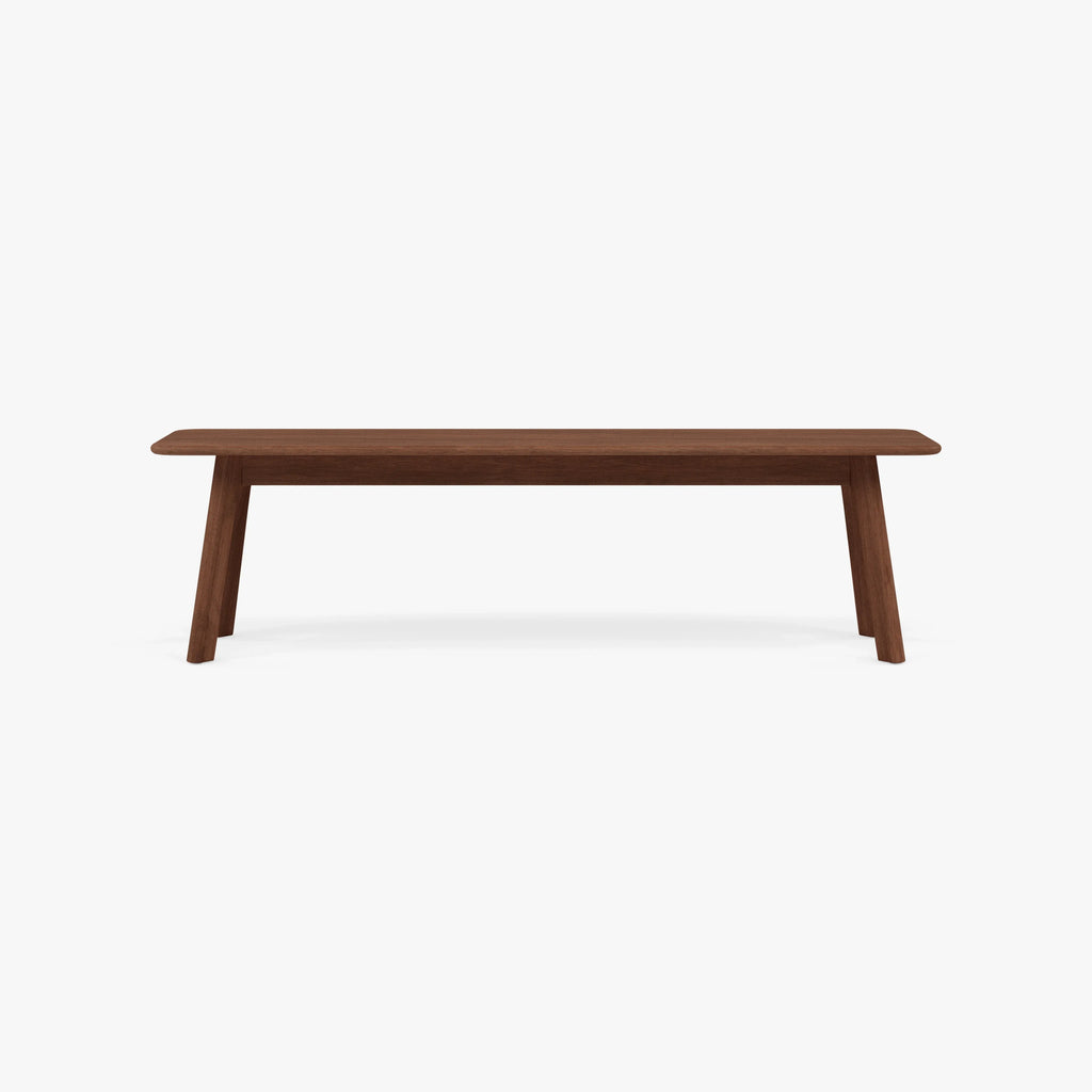 Magnus Bench 63" x 14" Solid American Walnut