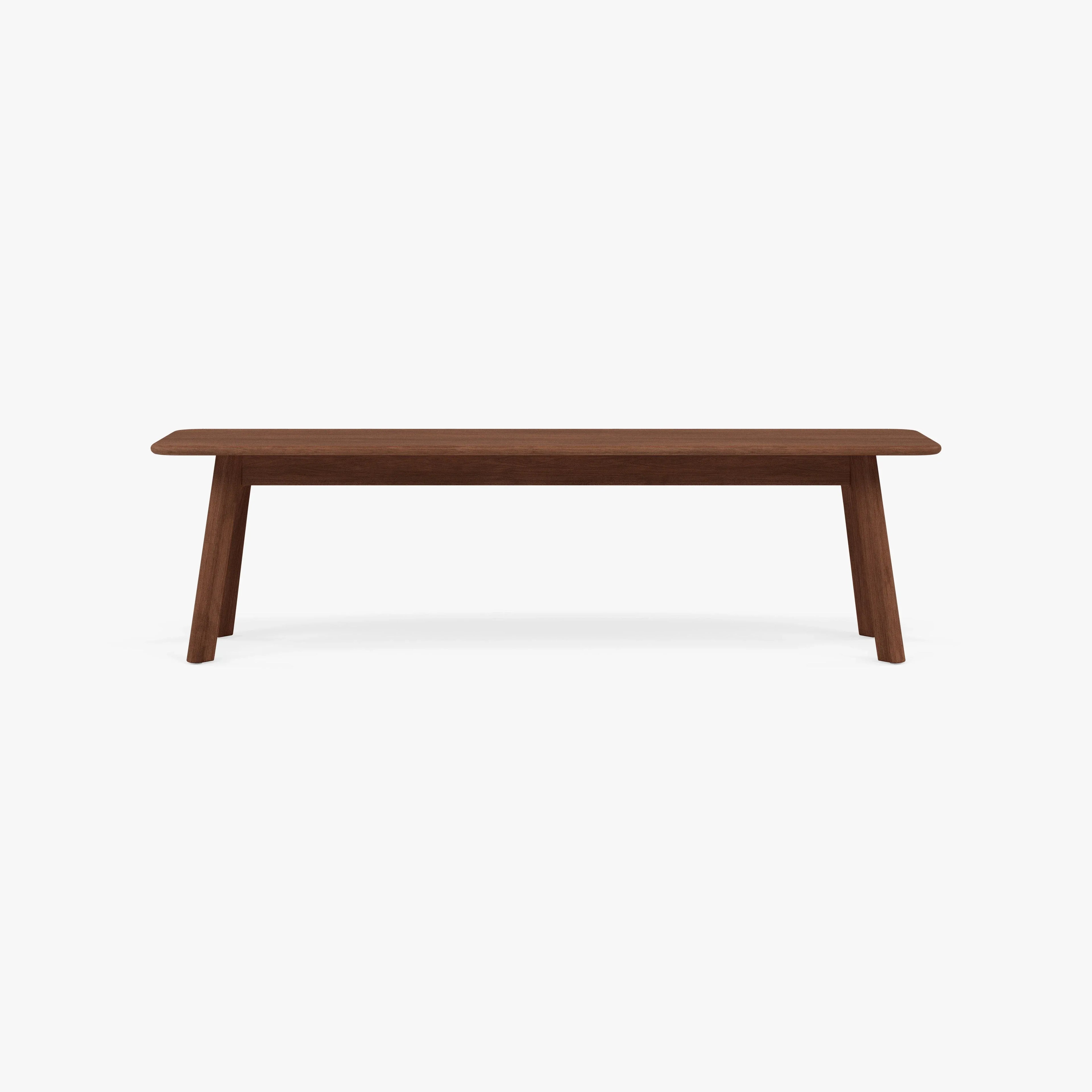 Magnus Bench 63" x 14" Solid American Walnut