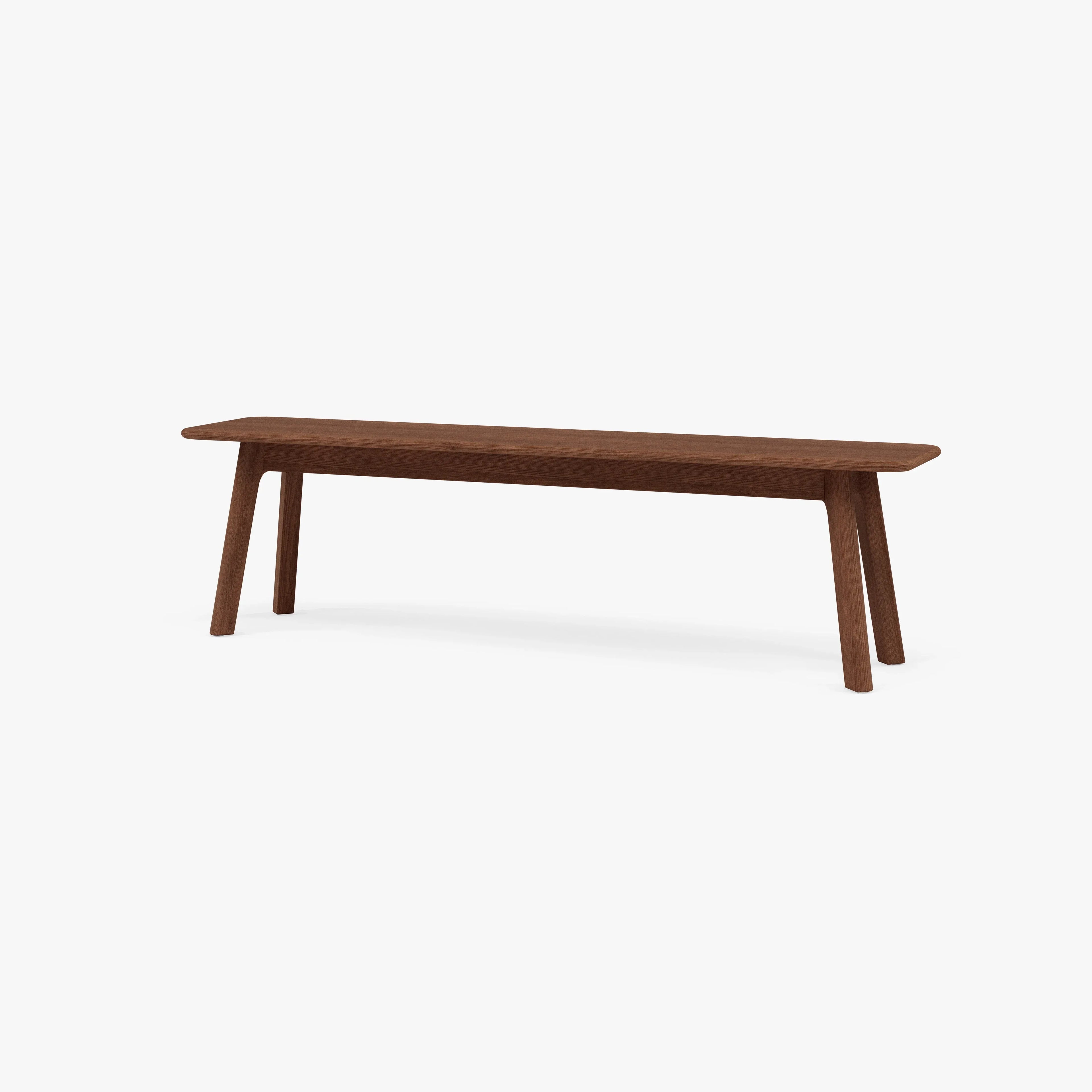 Magnus Bench 63" x 14" Solid American Walnut