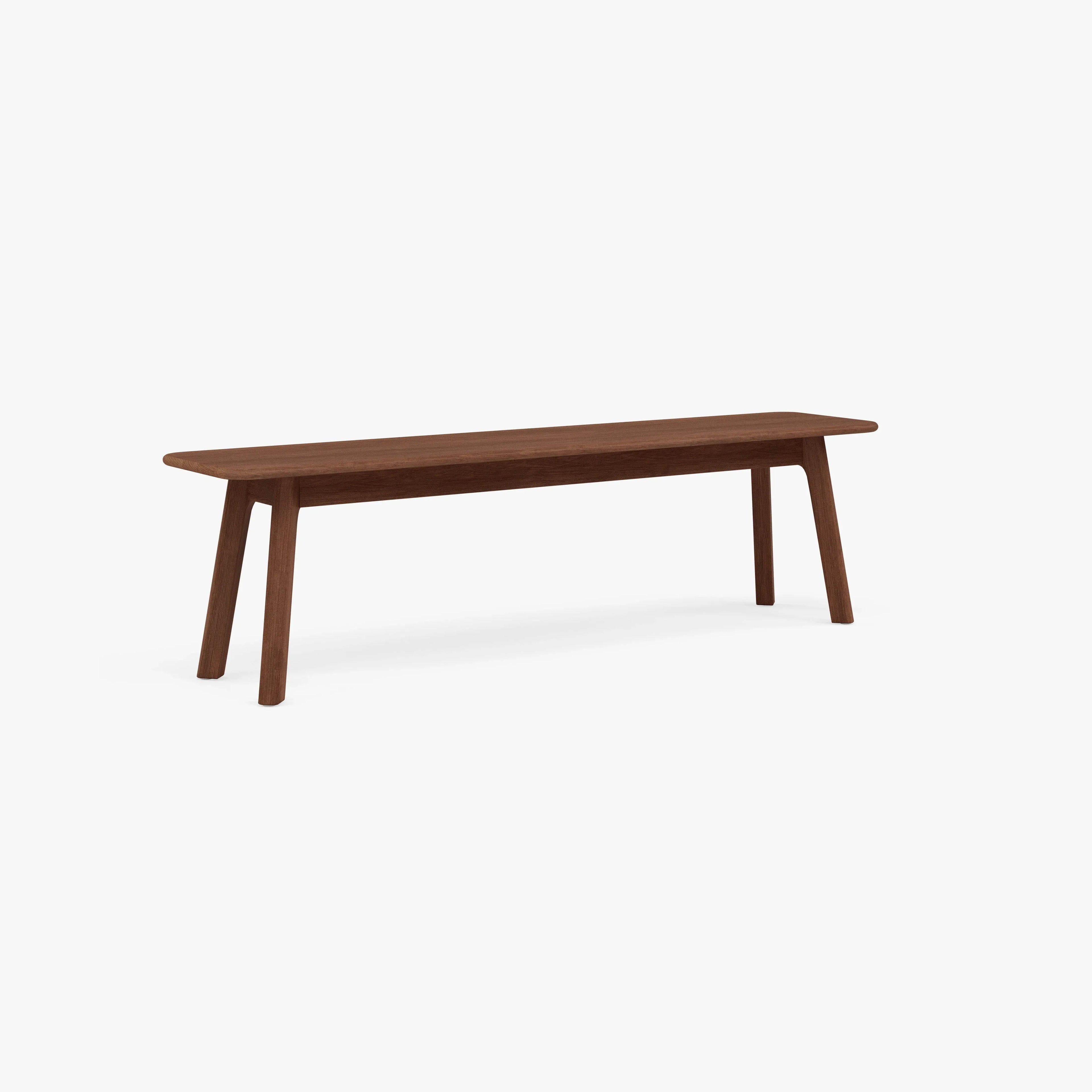 Magnus Bench 63" x 14" Solid American Walnut