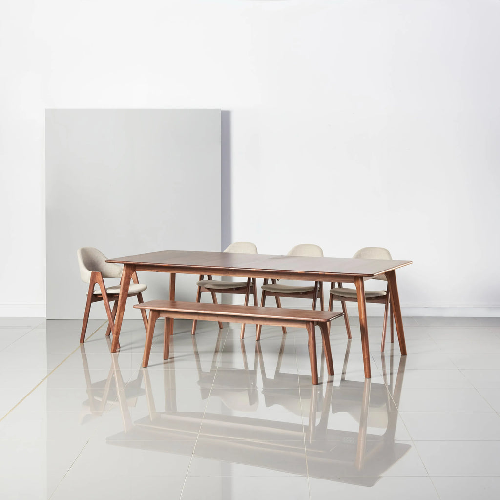 Magnus Bench 63" x 14" Solid American Walnut