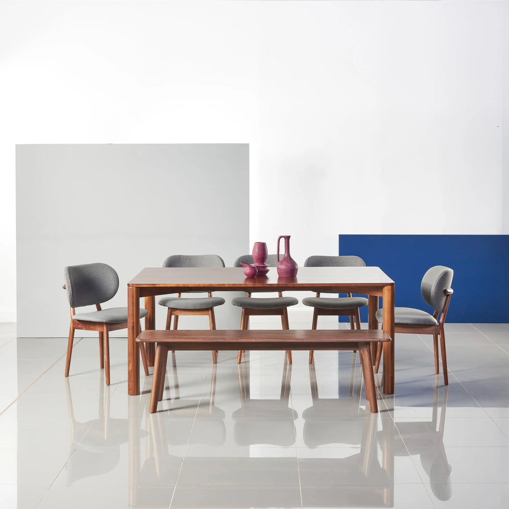 Magnus Bench 63" x 14" Solid American Walnut