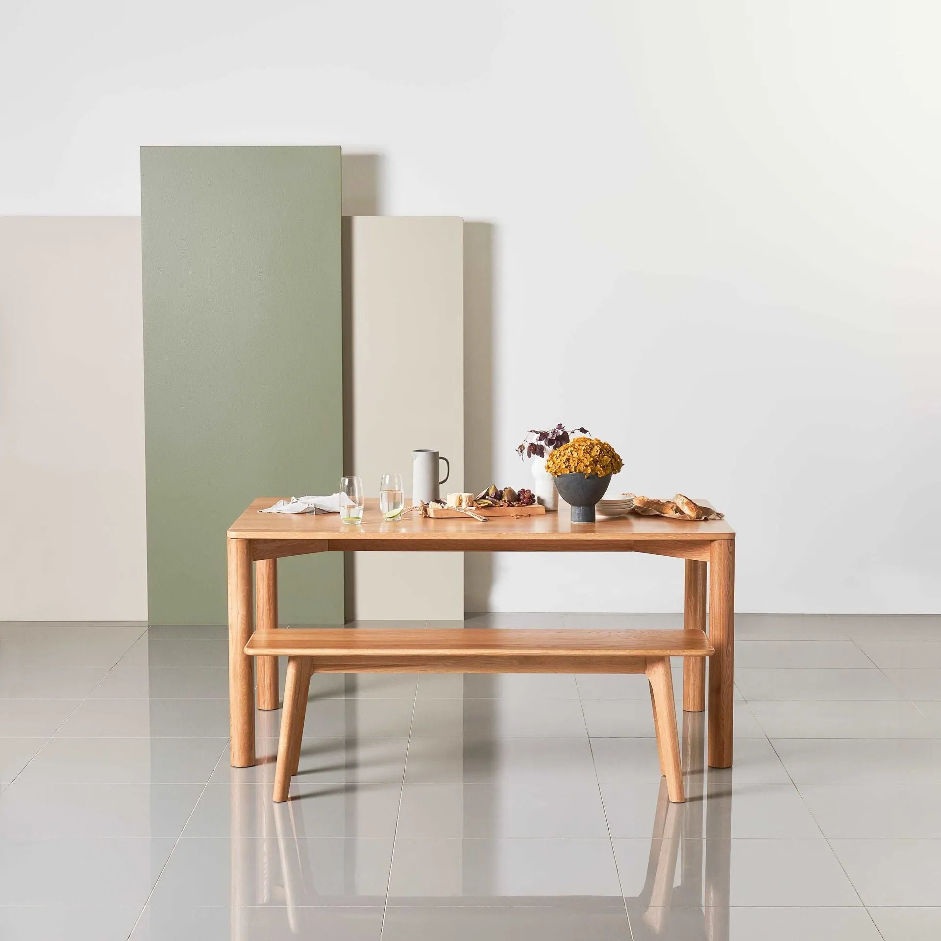 Magnus Bench Solid American Oak