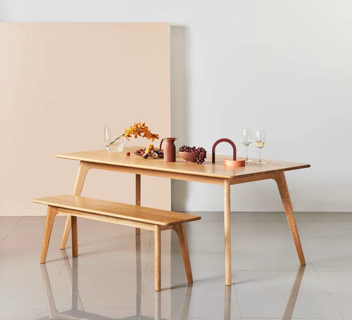 Magnus Bench Solid American Oak