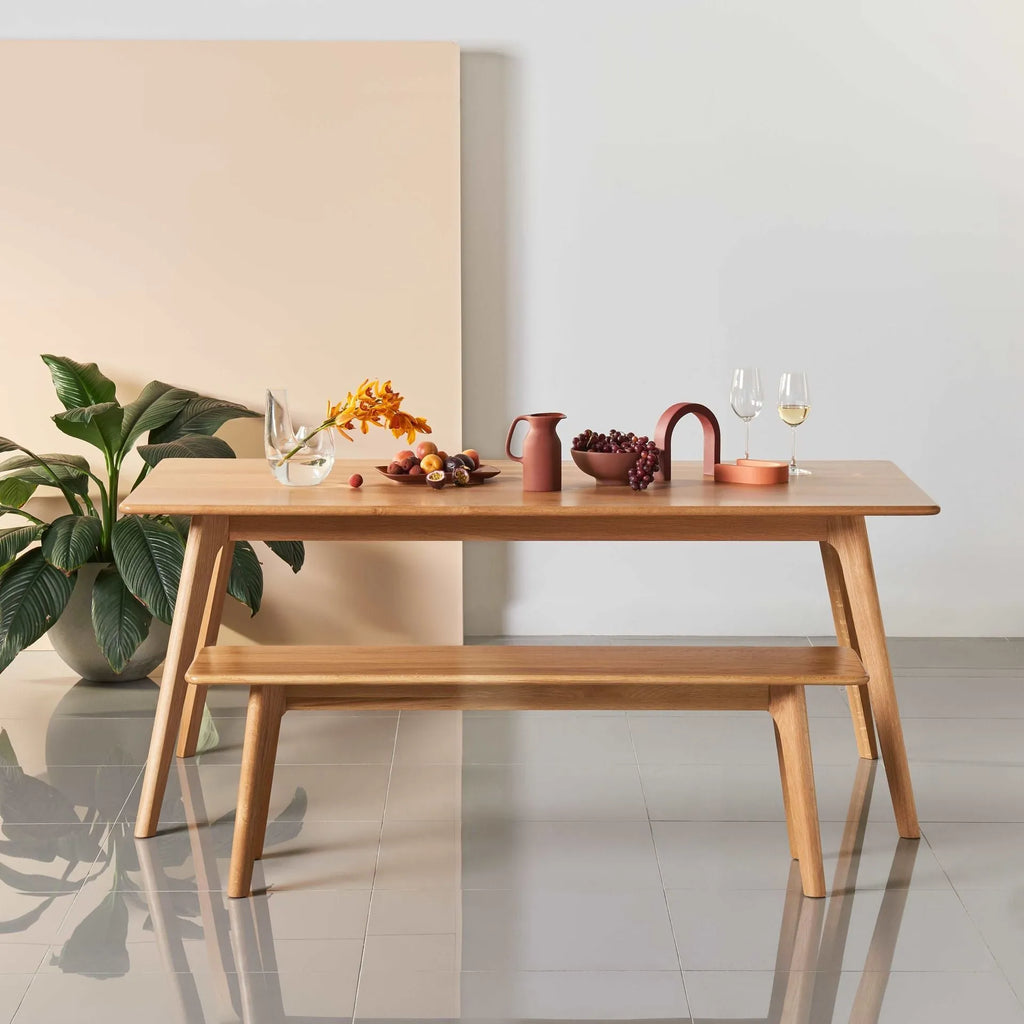 Magnus Bench Solid American Oak
