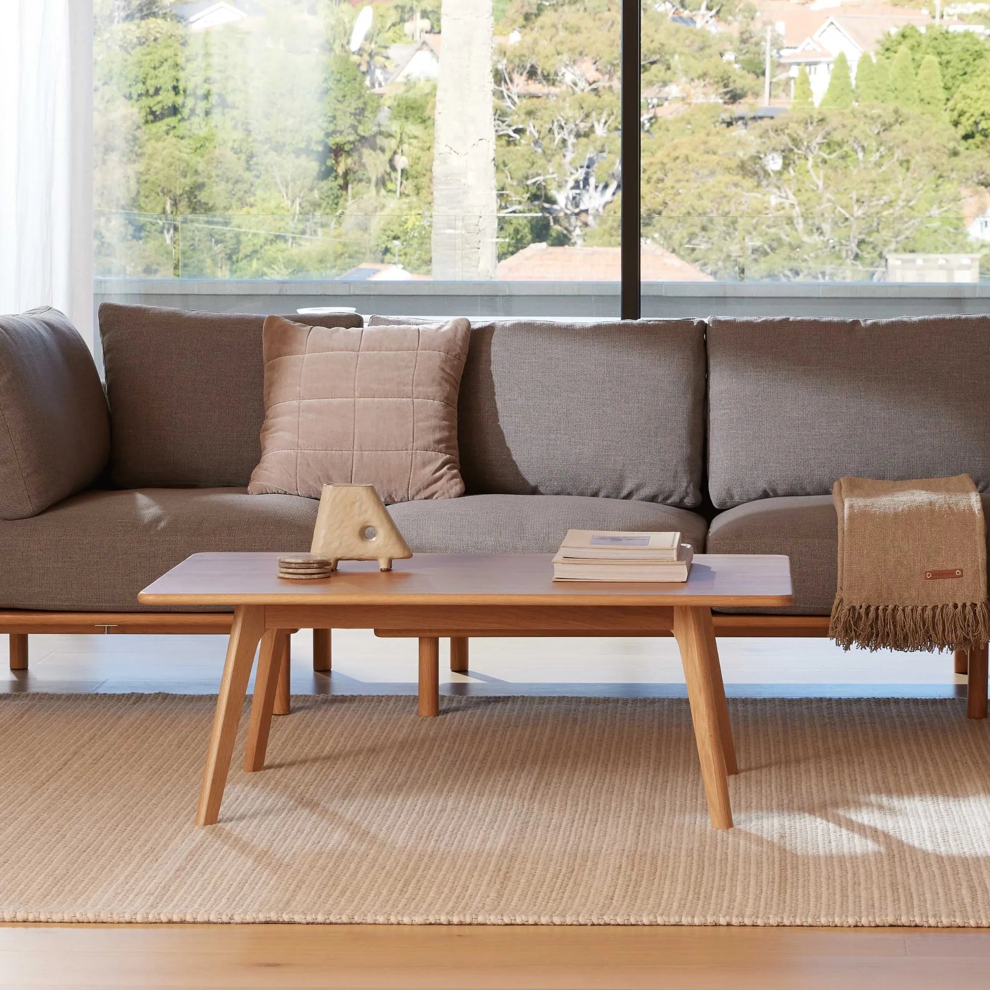 Magnus Coffee Table 47" x 28" Solid American Oak
