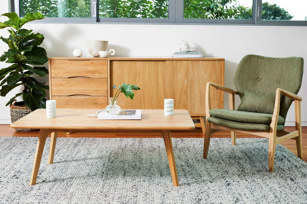 Magnus Coffee Table 47" x 28" Solid American Oak