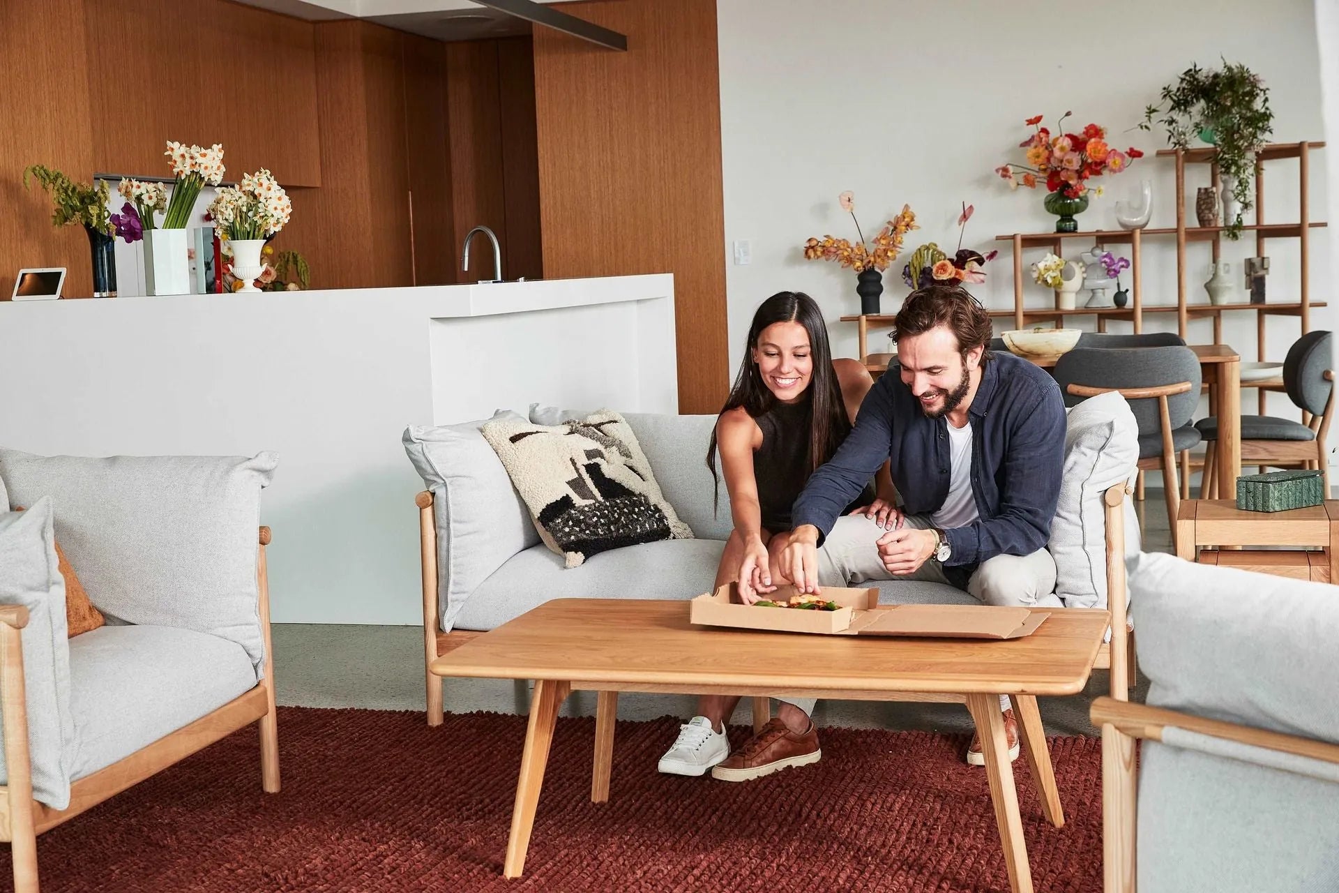 Magnus Coffee Table 47" x 28" Solid American Oak