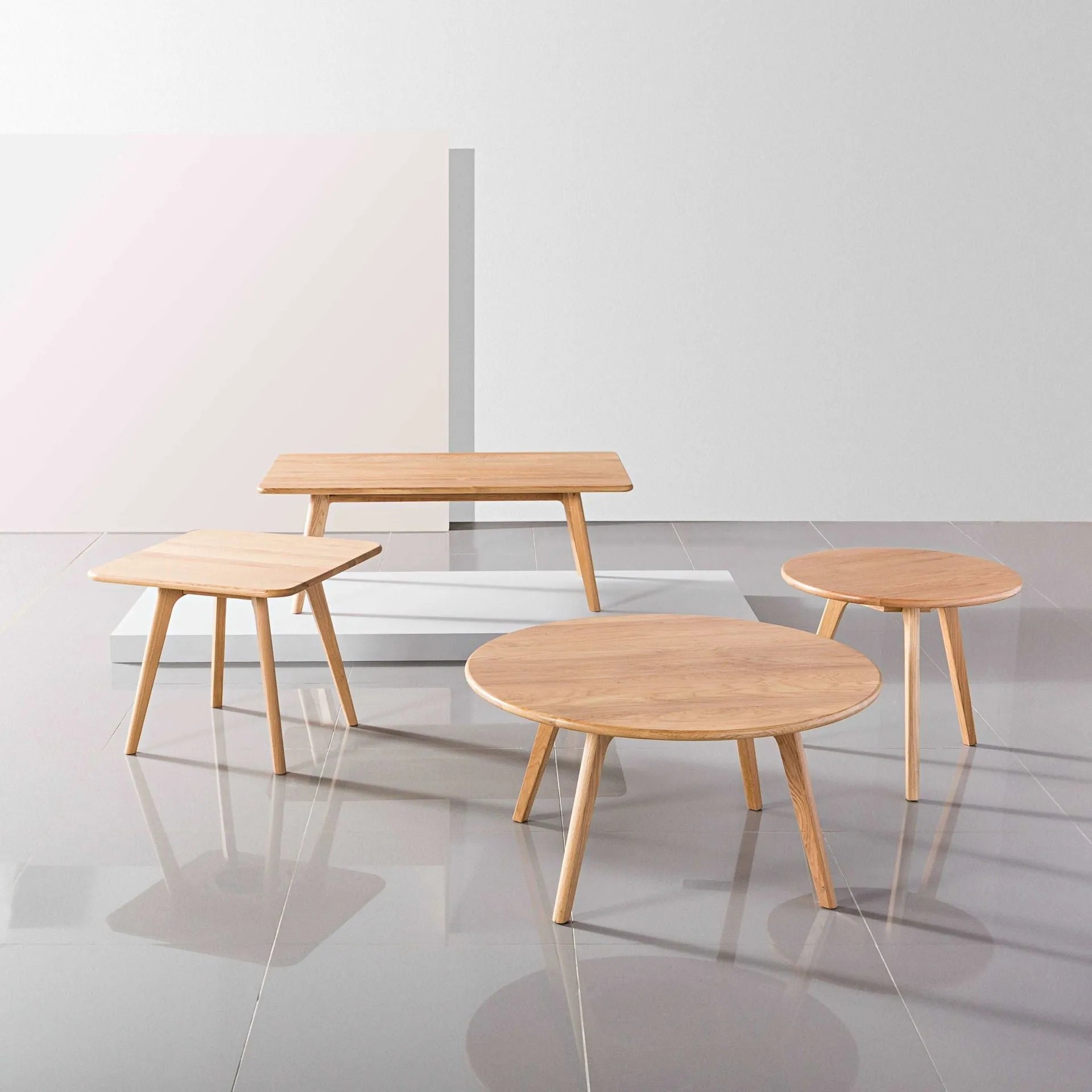 Magnus Coffee Table 47" x 28" Solid American Oak