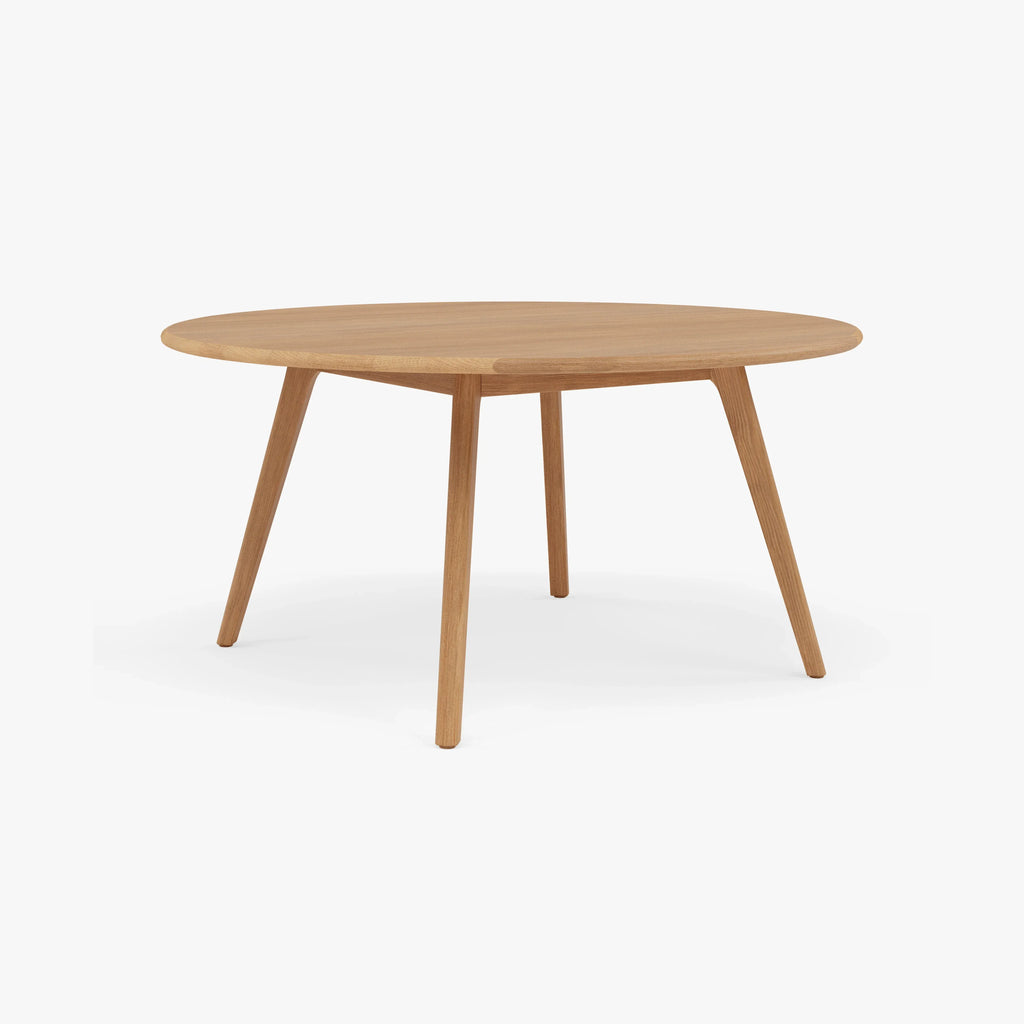 Magnus Coffee Table Round 35" Diameter Solid American Oak