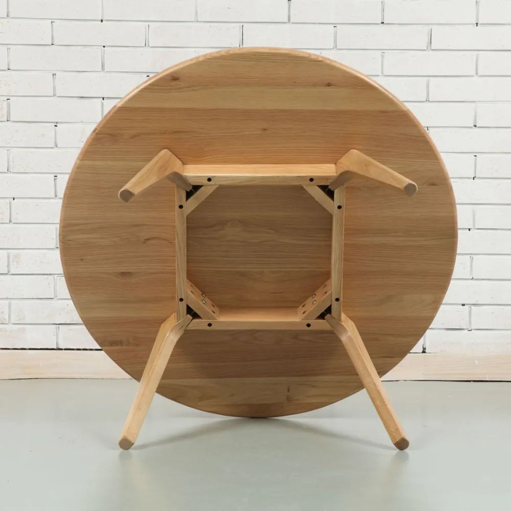Magnus Coffee Table Round 35" Diameter Solid American Oak