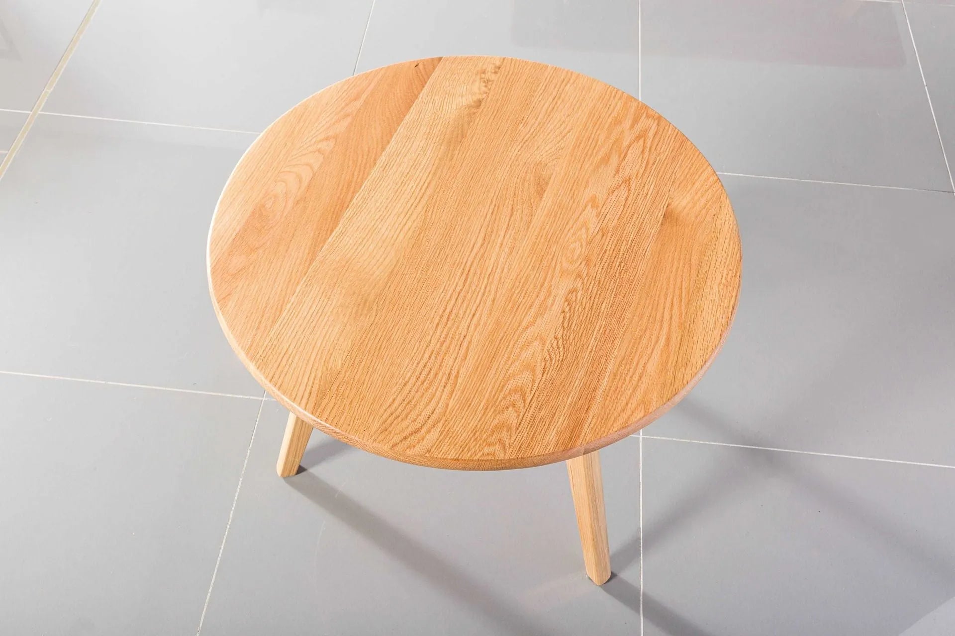 Magnus Coffee Table Round 35" Diameter Solid American Oak