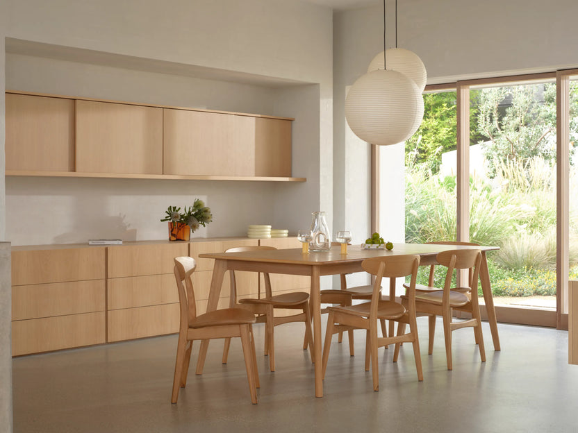 Magnus Dining Chair Solid Seat Solid American Oak